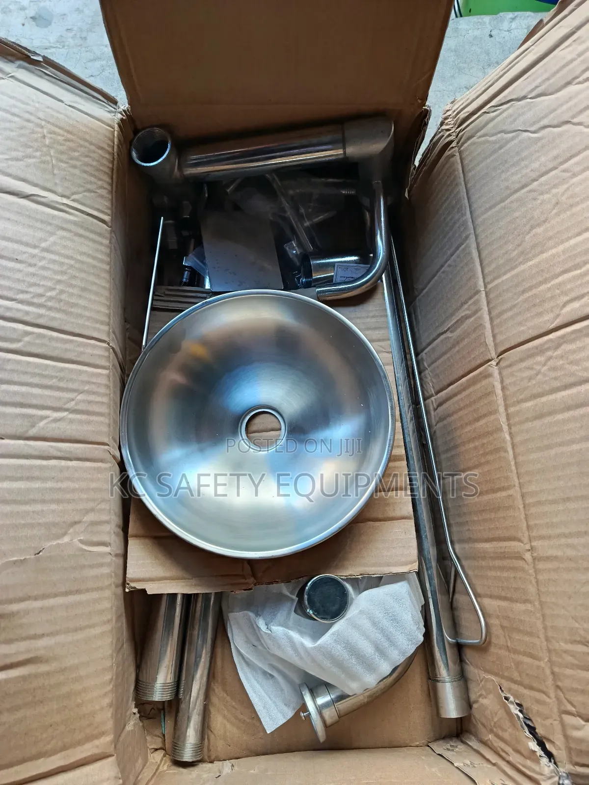 Stainless Eye Wash Station