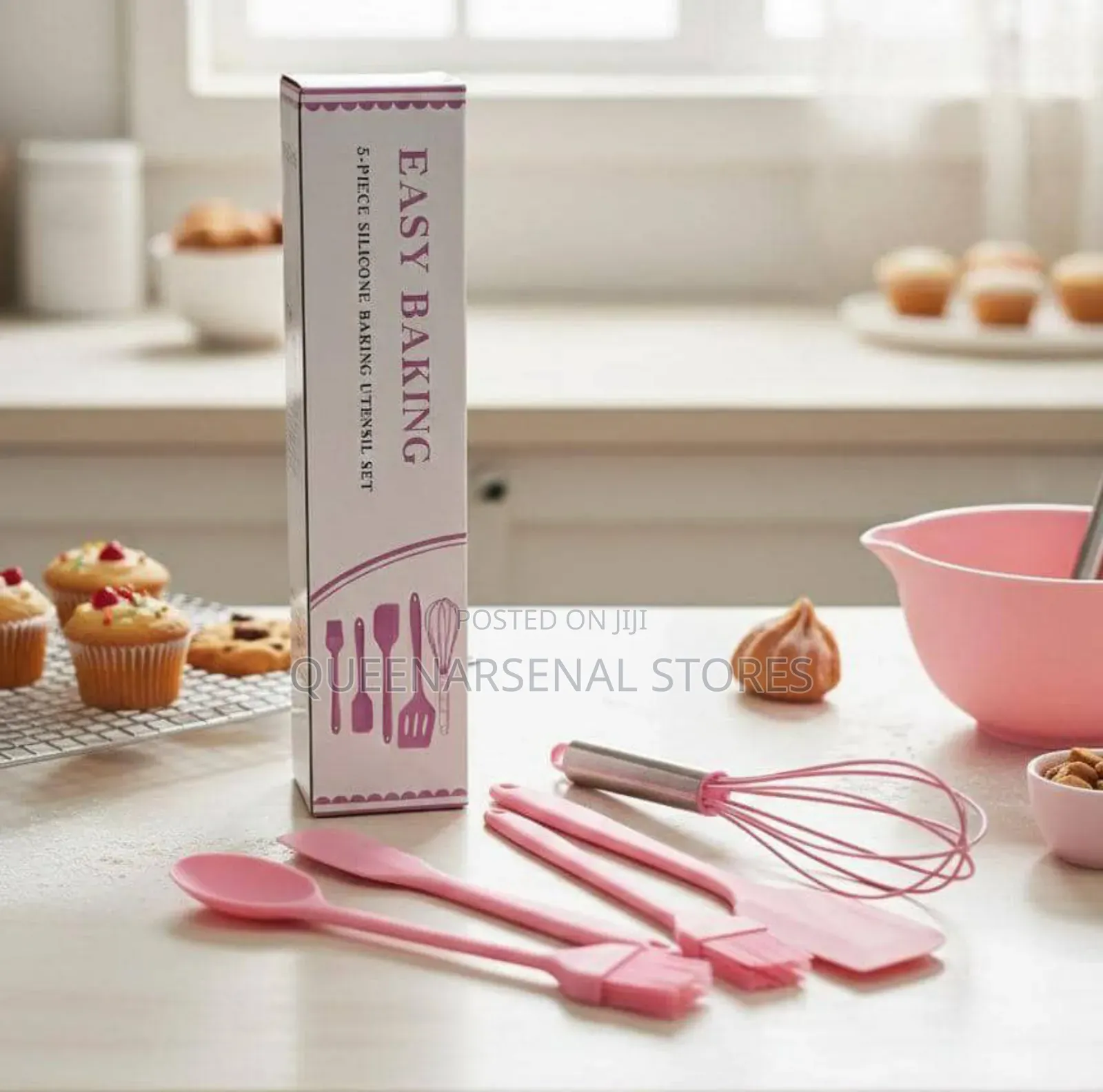 5pcs Silicone Baking Set Tools