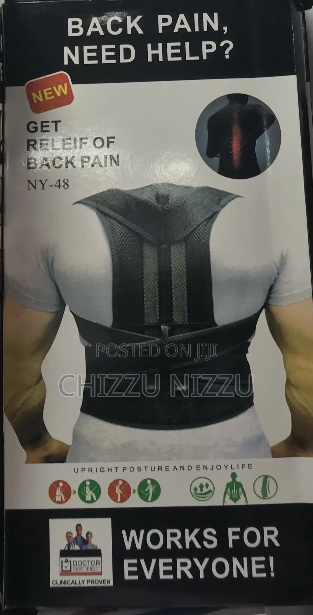 Back Pain Posture Belt