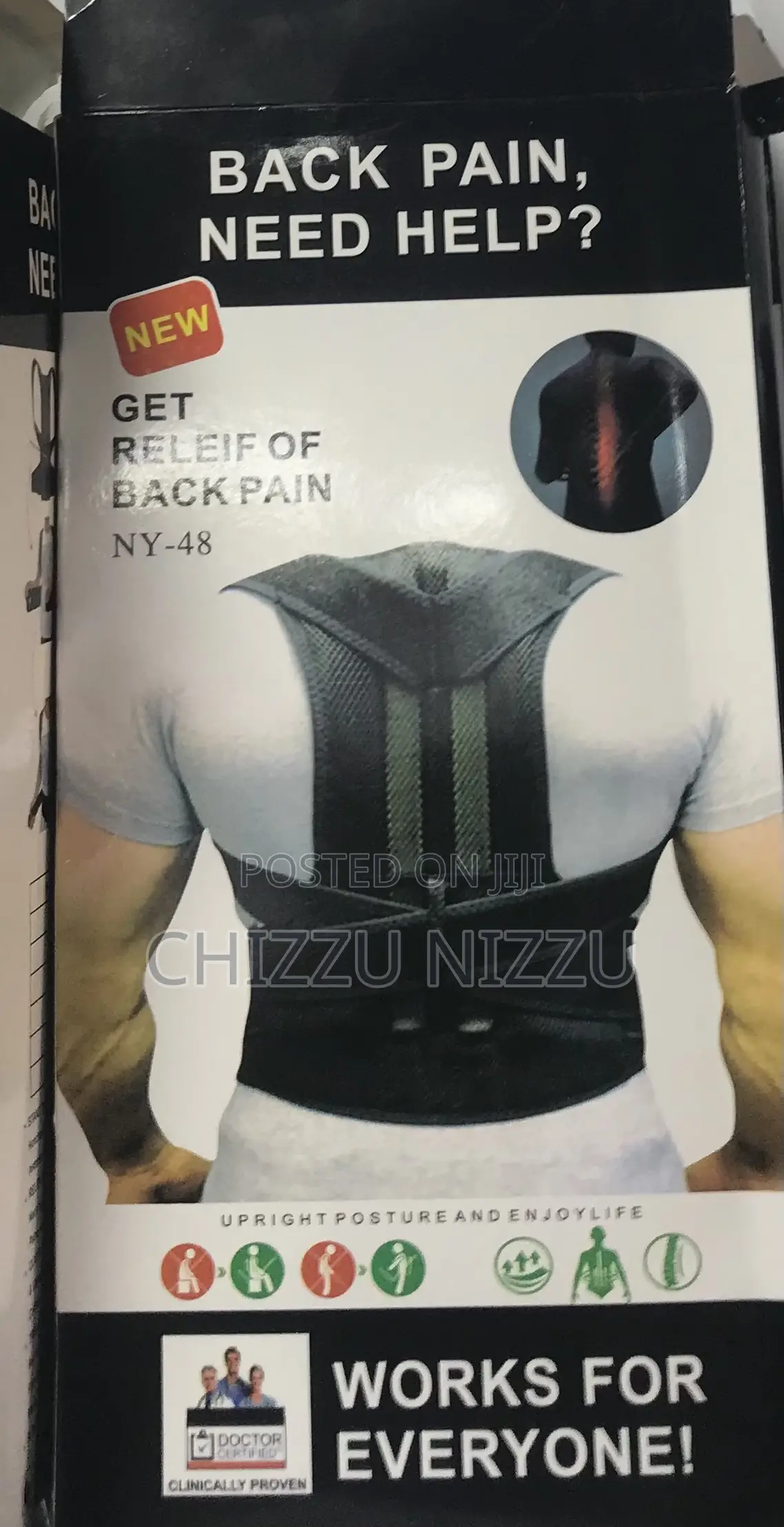Back Pain Posture Belt
