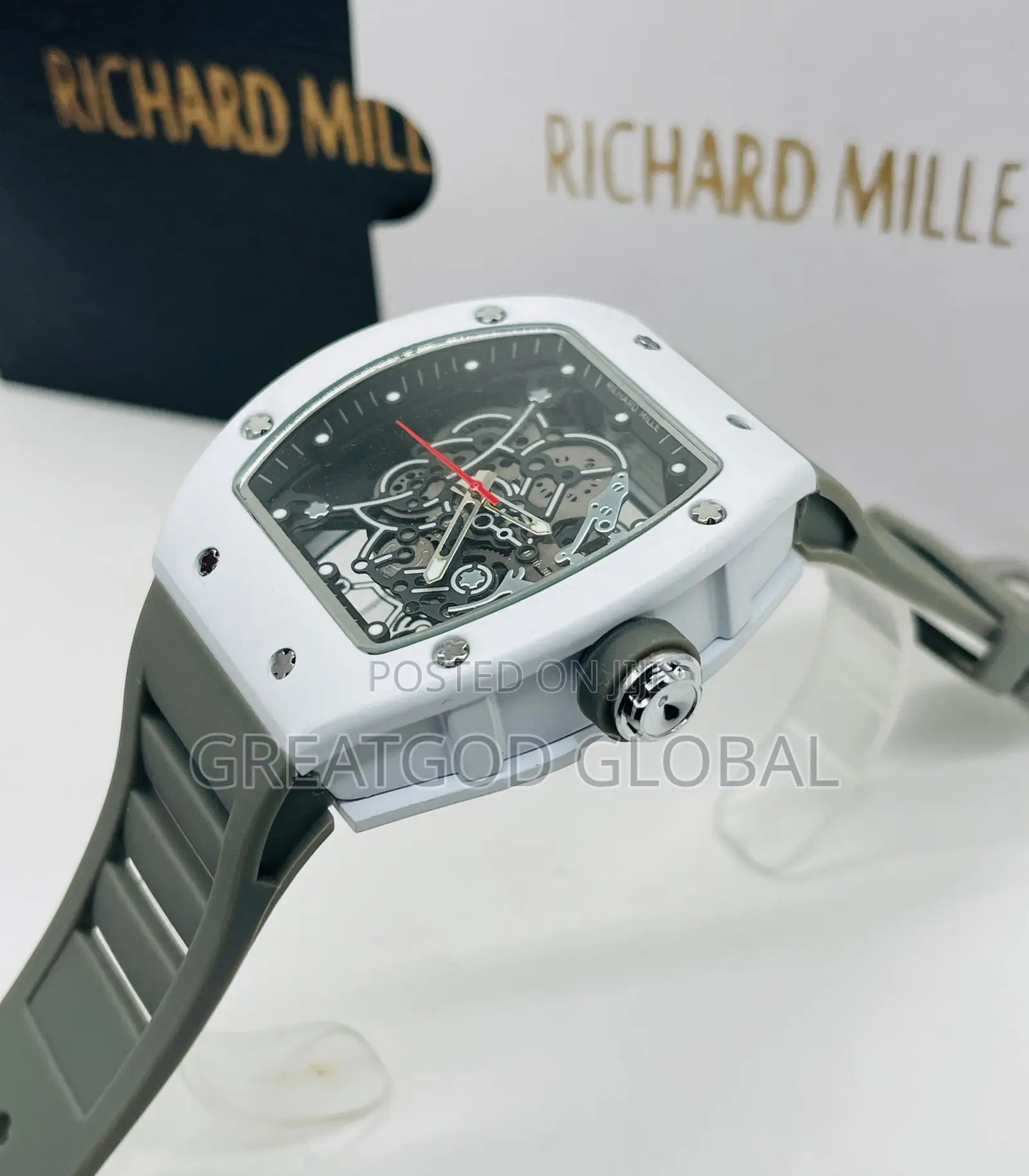 Richard Mille Wristwatch White Head