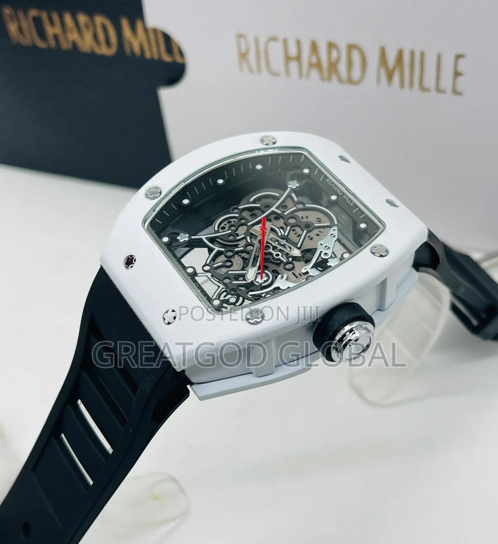 Richard Mille Wristwatch White Head