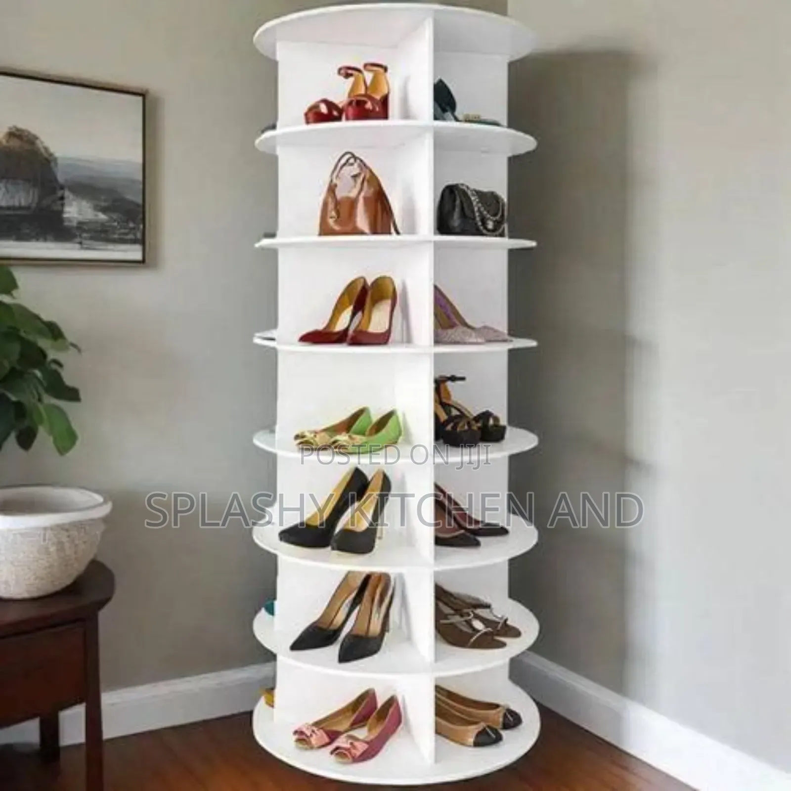 Rotating Shoe Rack