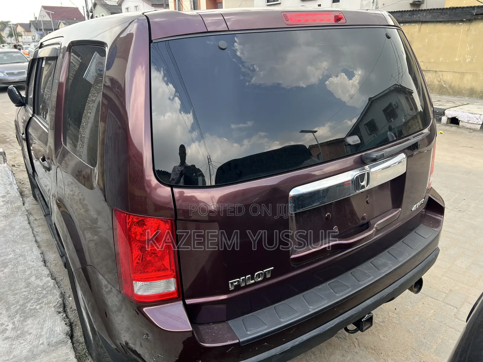Honda Pilot LX 4dr SUV 4WD (3.5L 6cyl 5A) 2010 Burgundy