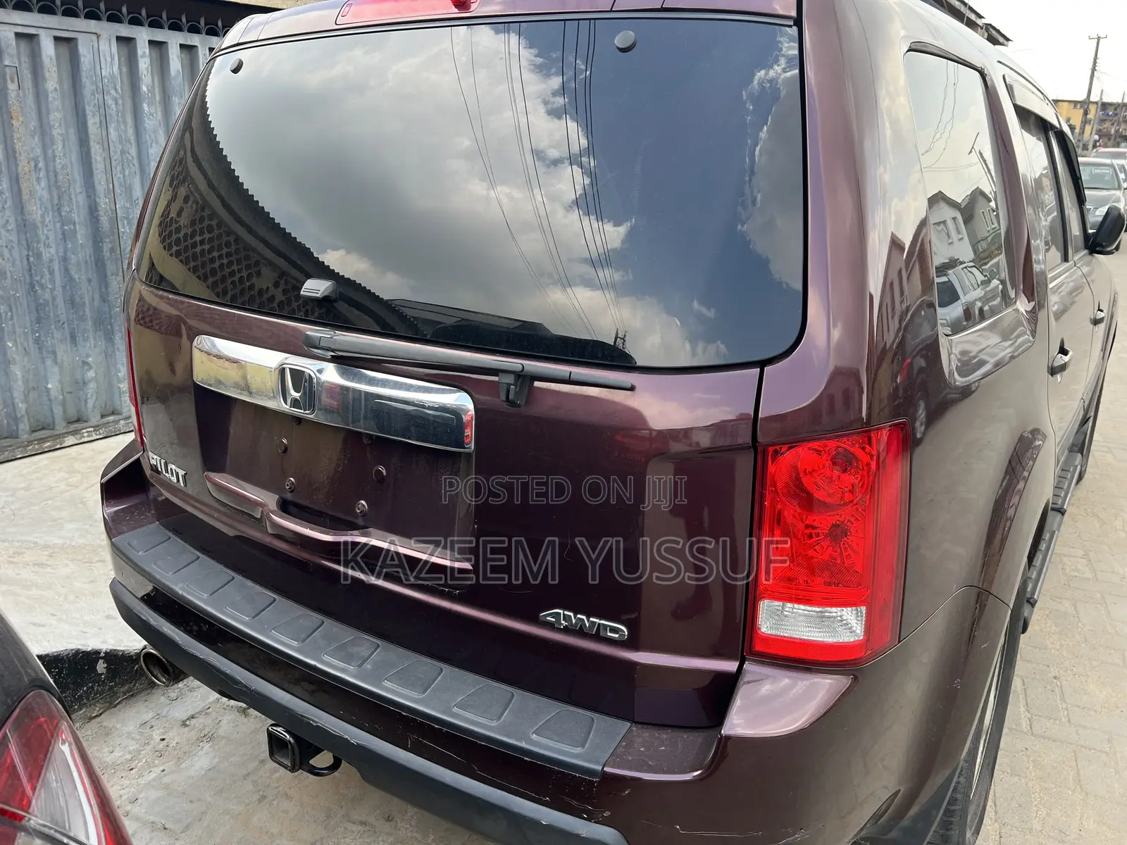 Honda Pilot LX 4dr SUV 4WD (3.5L 6cyl 5A) 2010 Burgundy