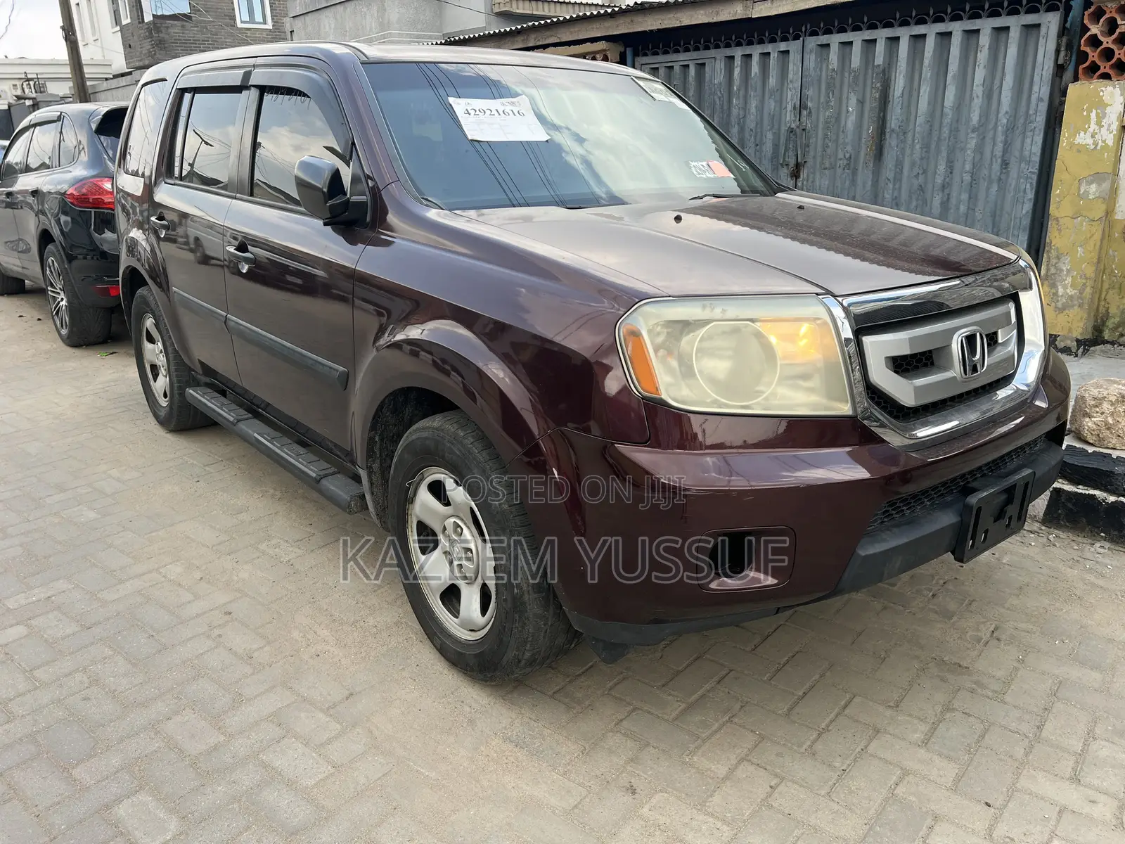 Honda Pilot LX 4dr SUV 4WD (3.5L 6cyl 5A) 2010 Burgundy