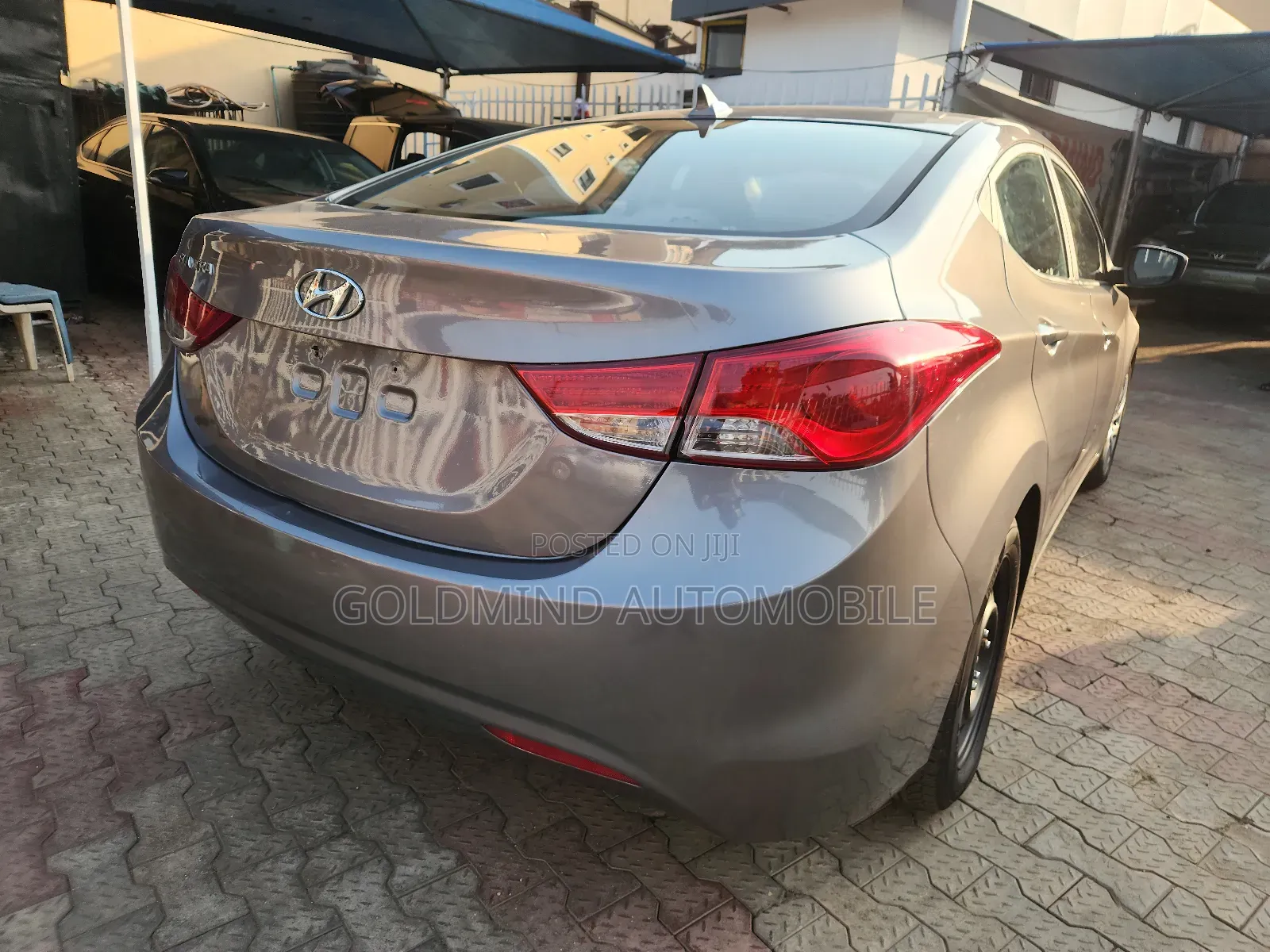 Hyundai Elantra GLS Automatic 2012 Gray