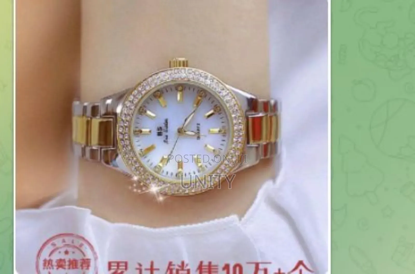 Bee Sister Diamond Luxury Watch.
