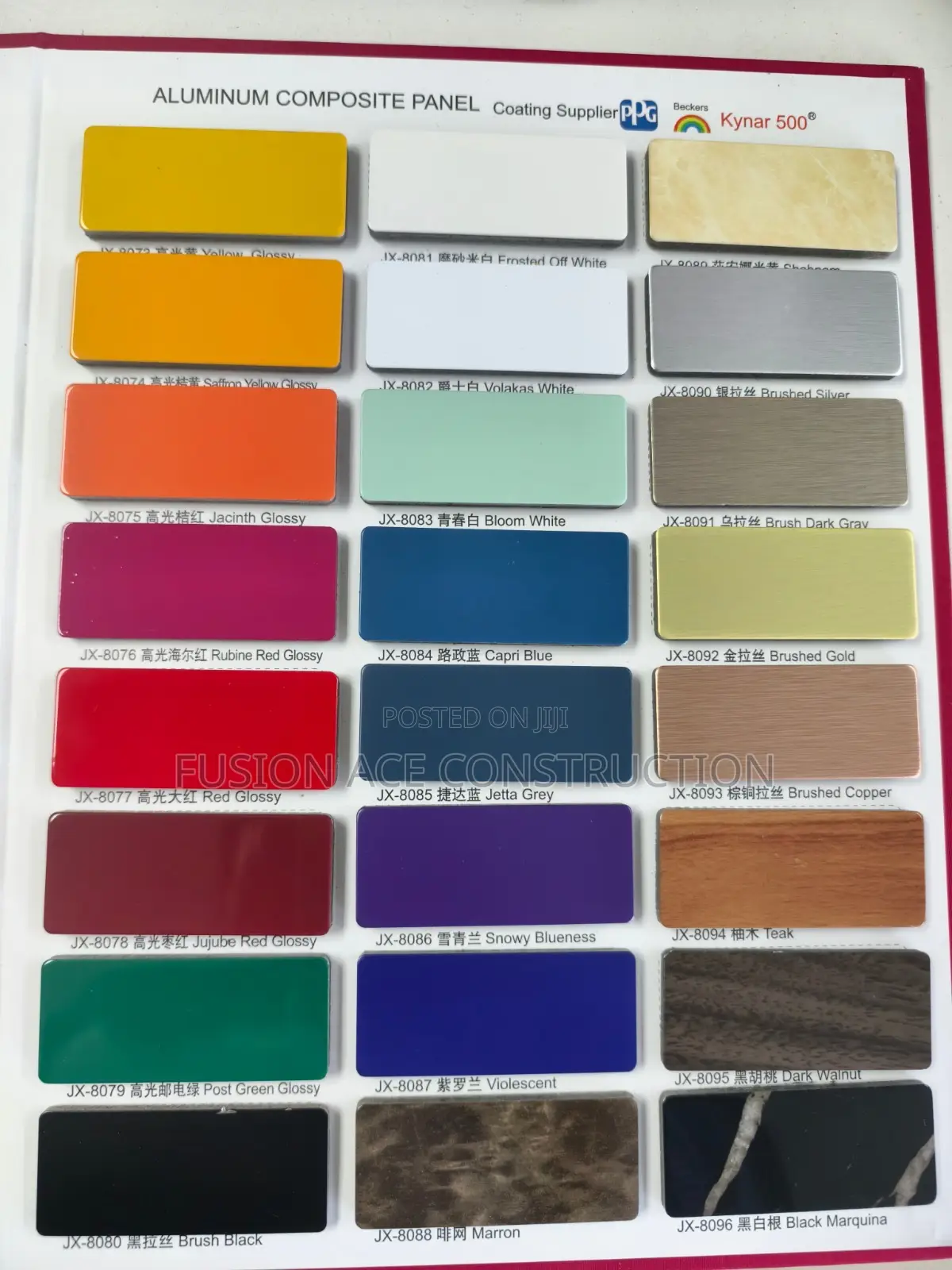 Alucoboard and Partition Board for Sale in Various Colors