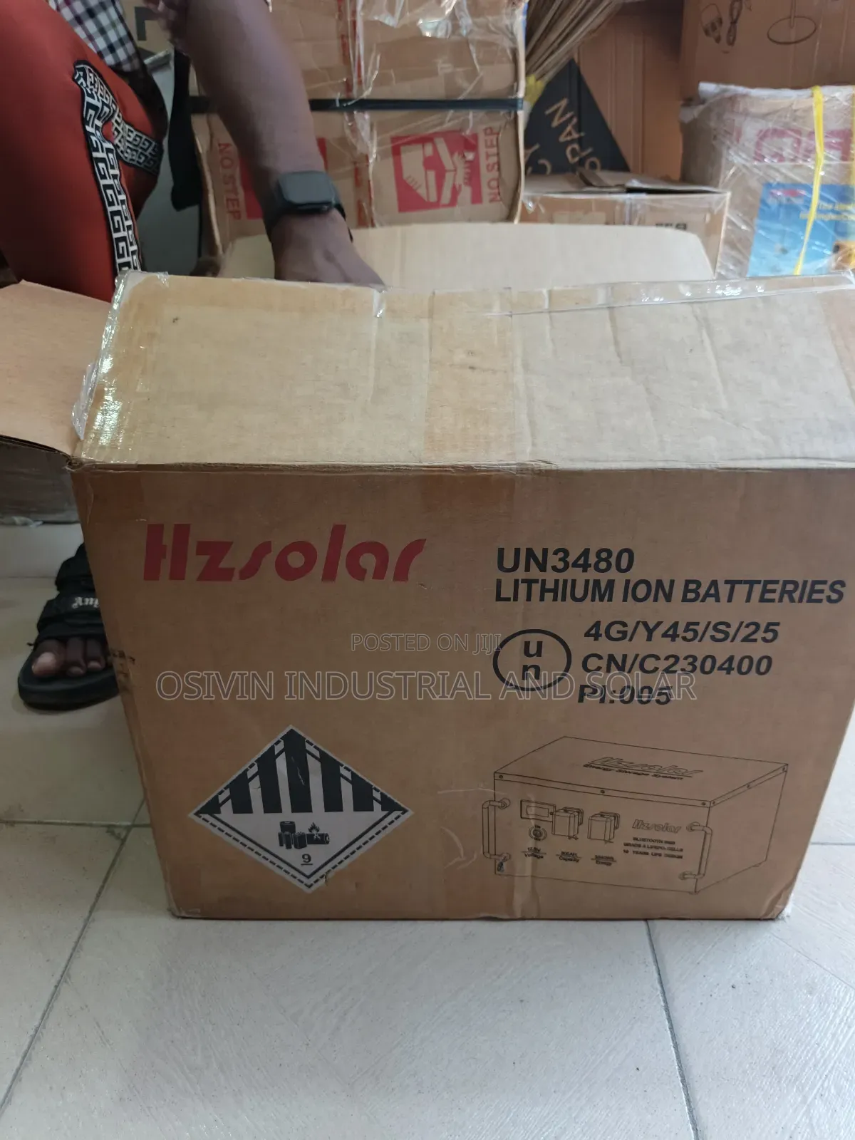 Hzsolar 4kwh Lithium Battery Complete 300a