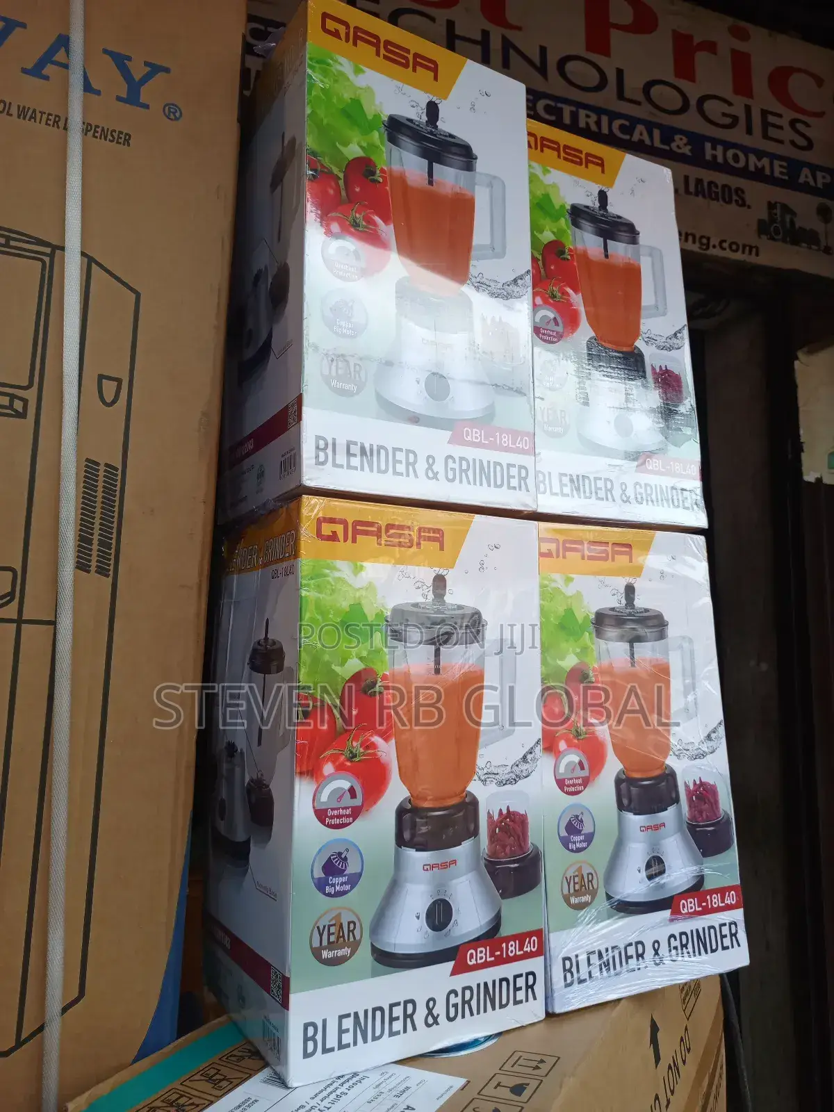Qasa 1.8l Blender/Grinder – Qbl18l40