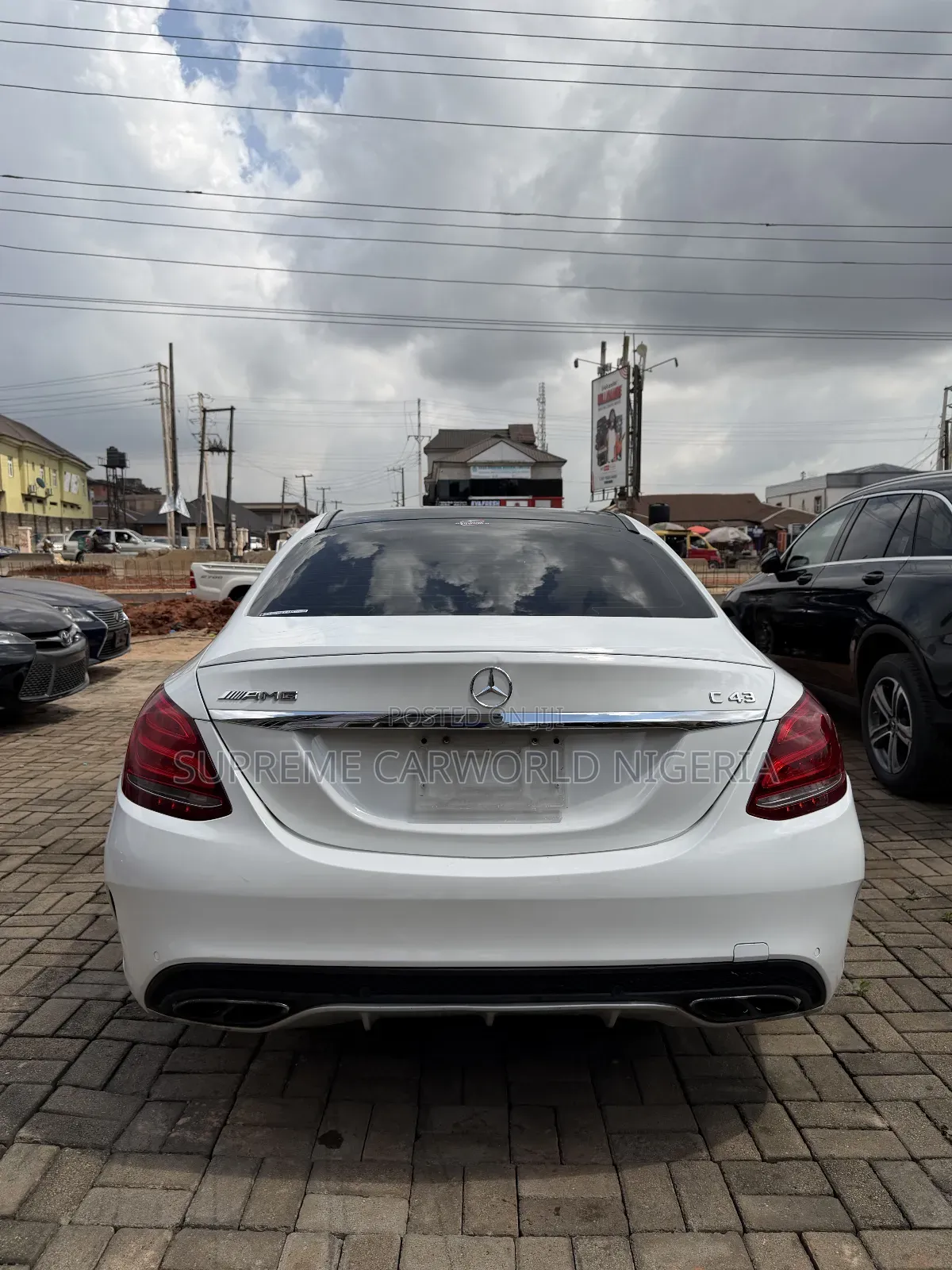 Mercedes-Benz C43 4Matic Sedan AWD (3.0L V6 9AM) 2018 White