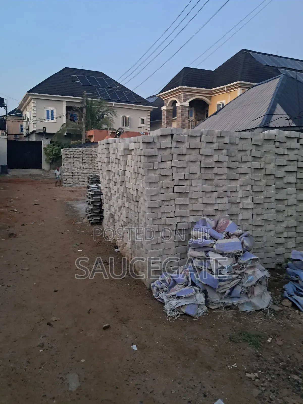 Half Plot Dry Fenced Inside a Compound at Satellite Town Dry