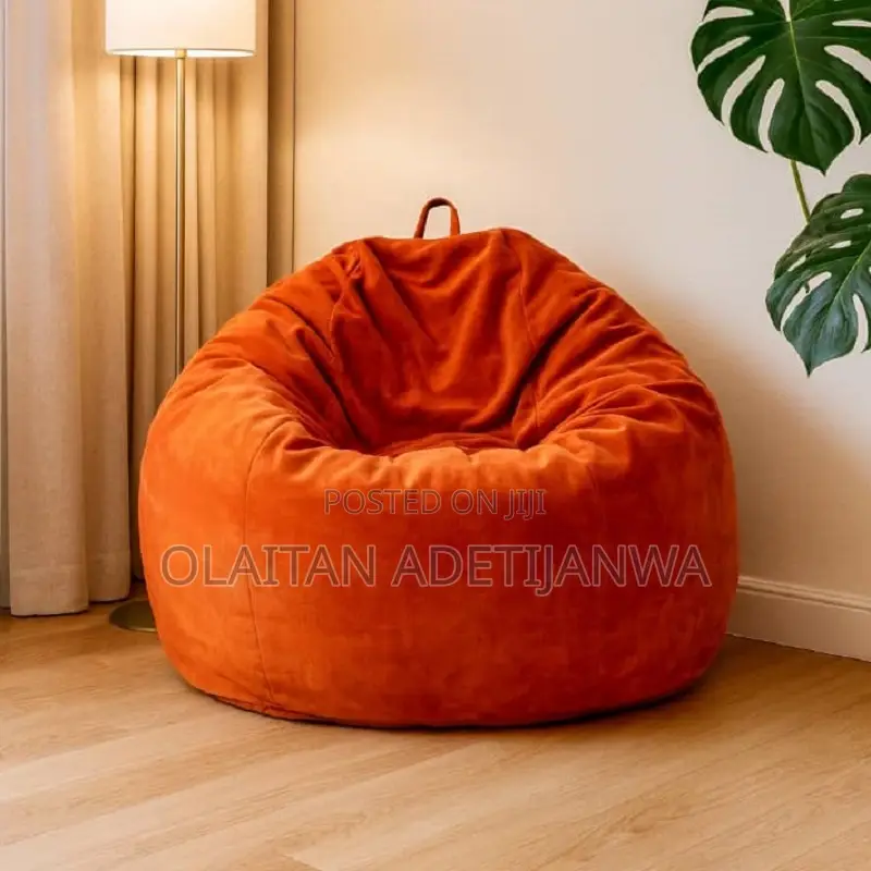Comfy Beanbag Lounger With Removable and Washable Cover