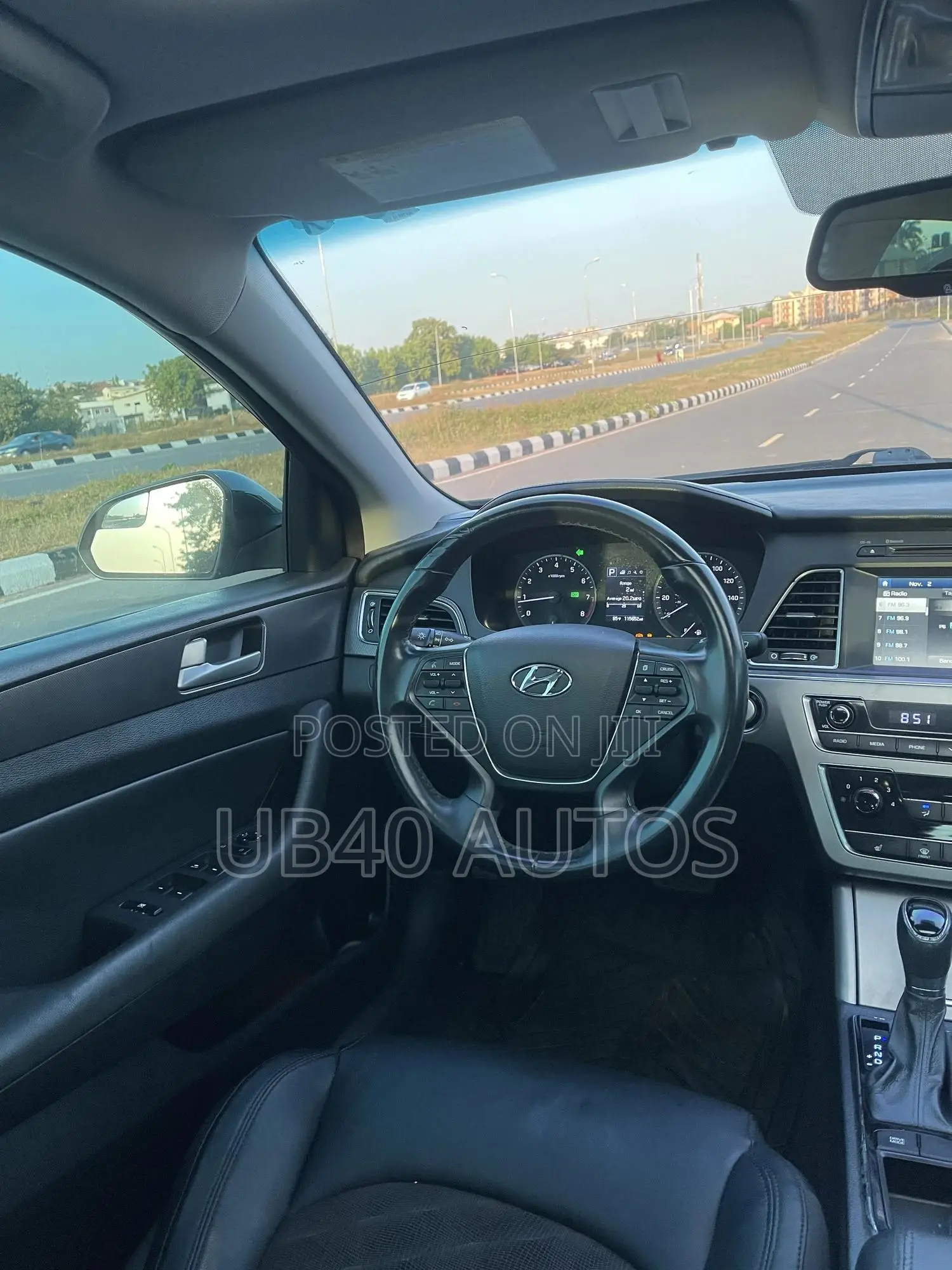 Hyundai Sonata Sport Sedan FWD (2.4L 4cyl 6A) 2016 Black