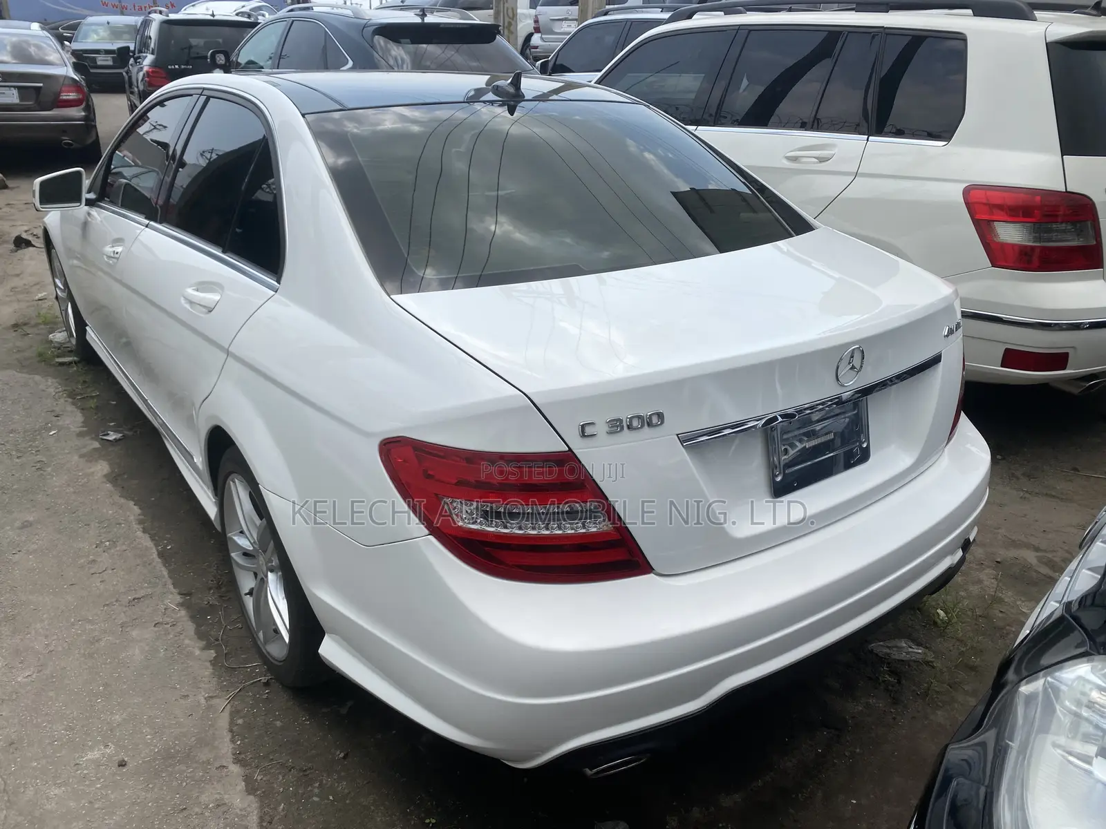 Mercedes-Benz C300 Luxury 4Matic Sedan AWD (3.5L 6cyl 7A) 2013 White