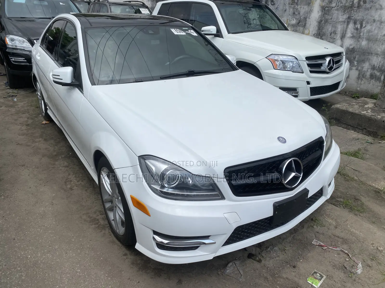 Mercedes-Benz C300 Luxury 4Matic Sedan AWD (3.5L 6cyl 7A) 2013 White