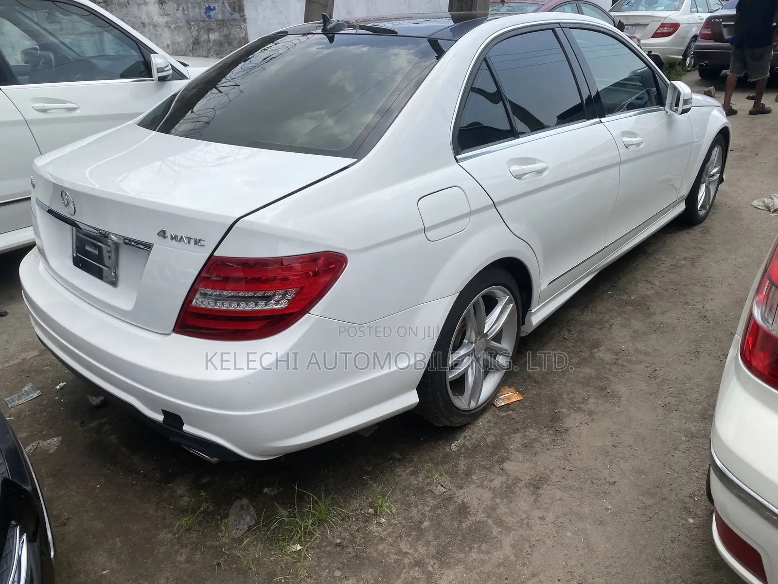 Mercedes-Benz C300 Luxury 4Matic Sedan AWD (3.5L 6cyl 7A) 2013 White