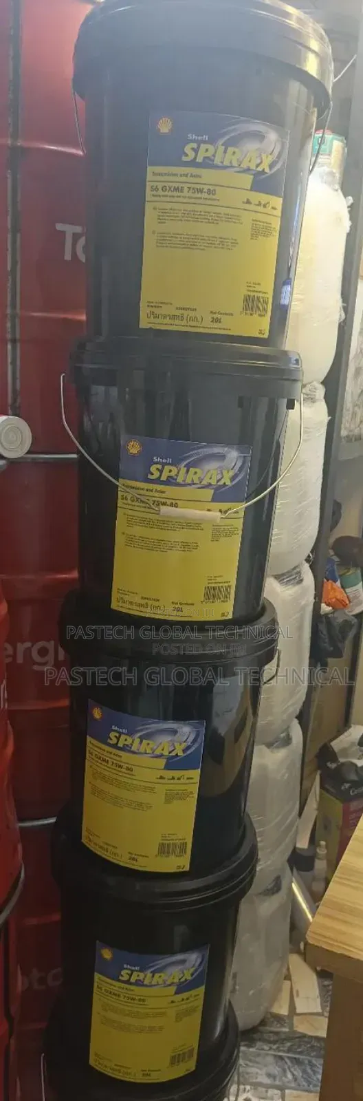 //Shell Spirax S6 Gxme 75w-80// 20ltrs