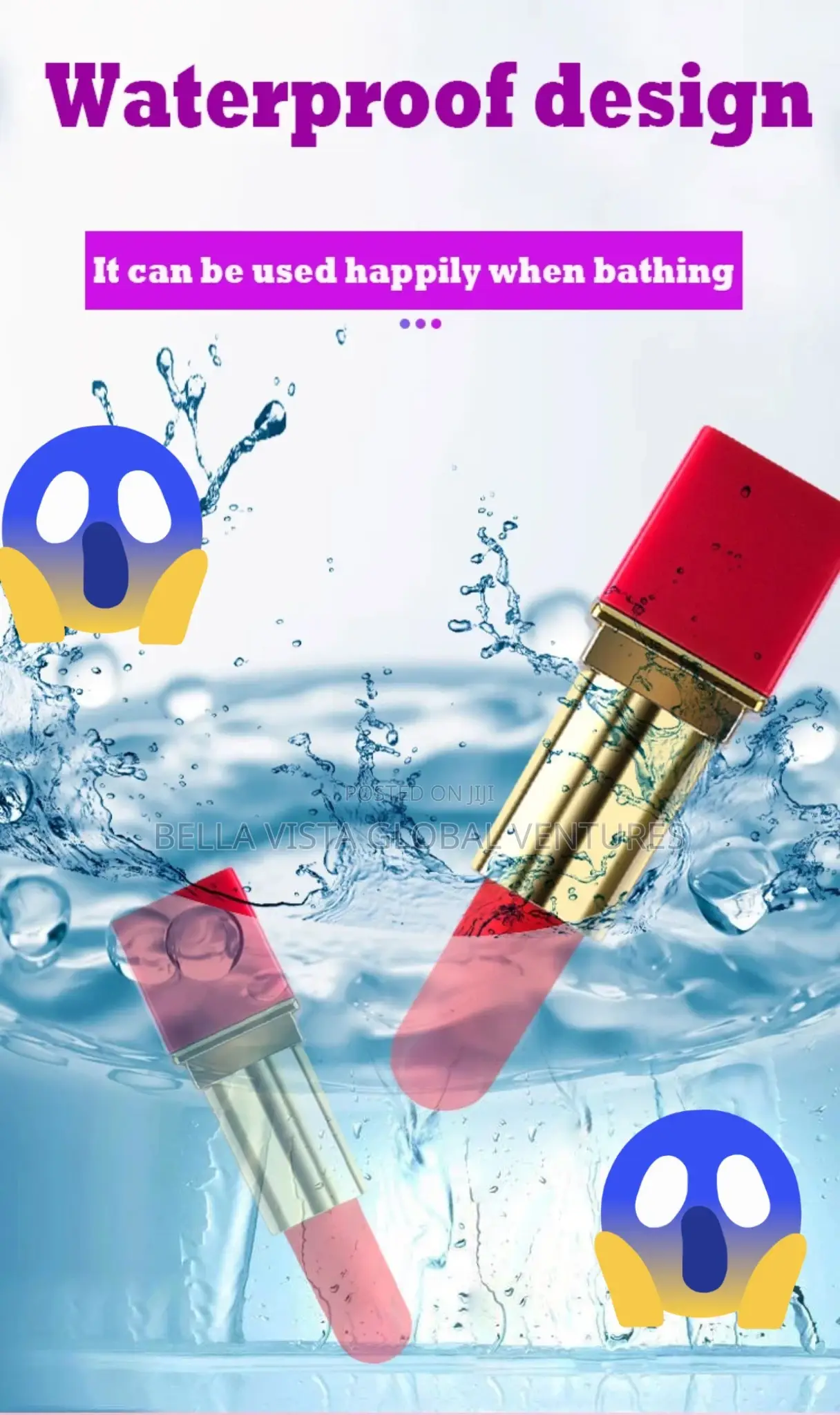 Rechargeable Lipstick Vibrator