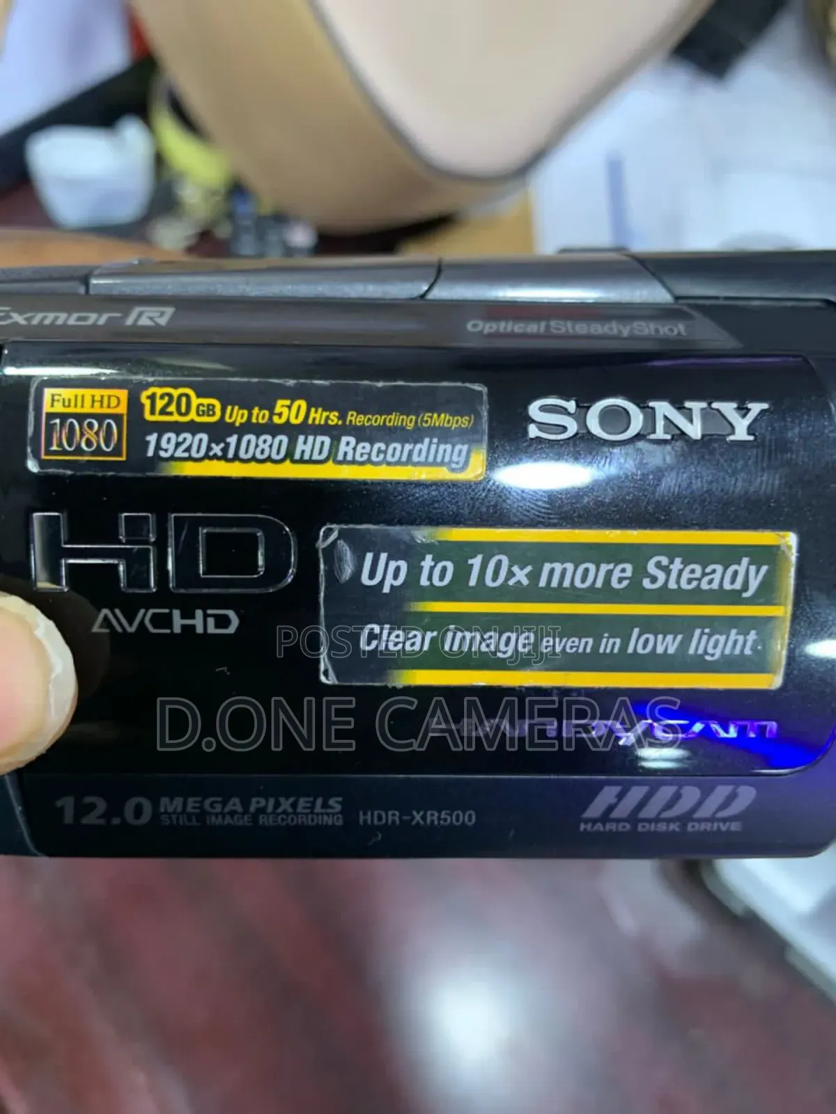 Sony HDR-Sr12e Hd Camcorder Build in 120gb Internal Memory