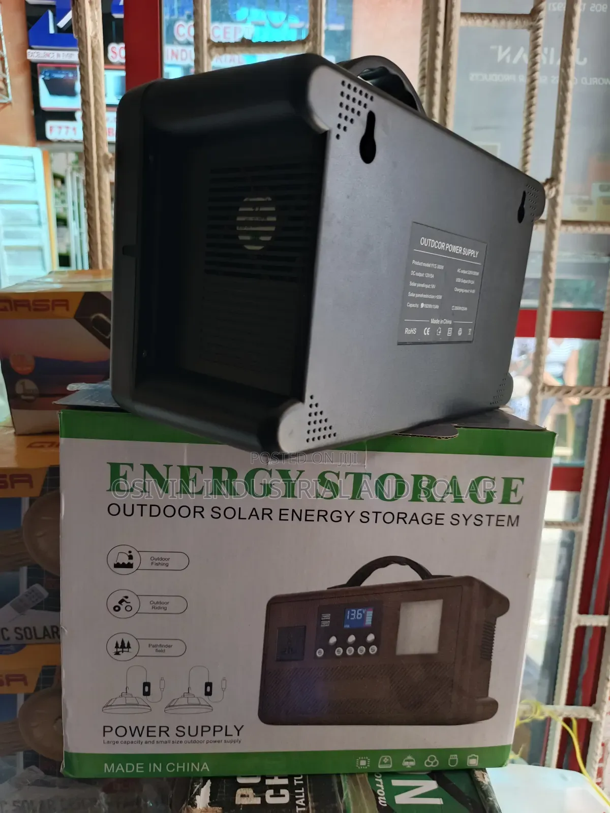 Complete 300w Energy Storage With 50w Solar Panel