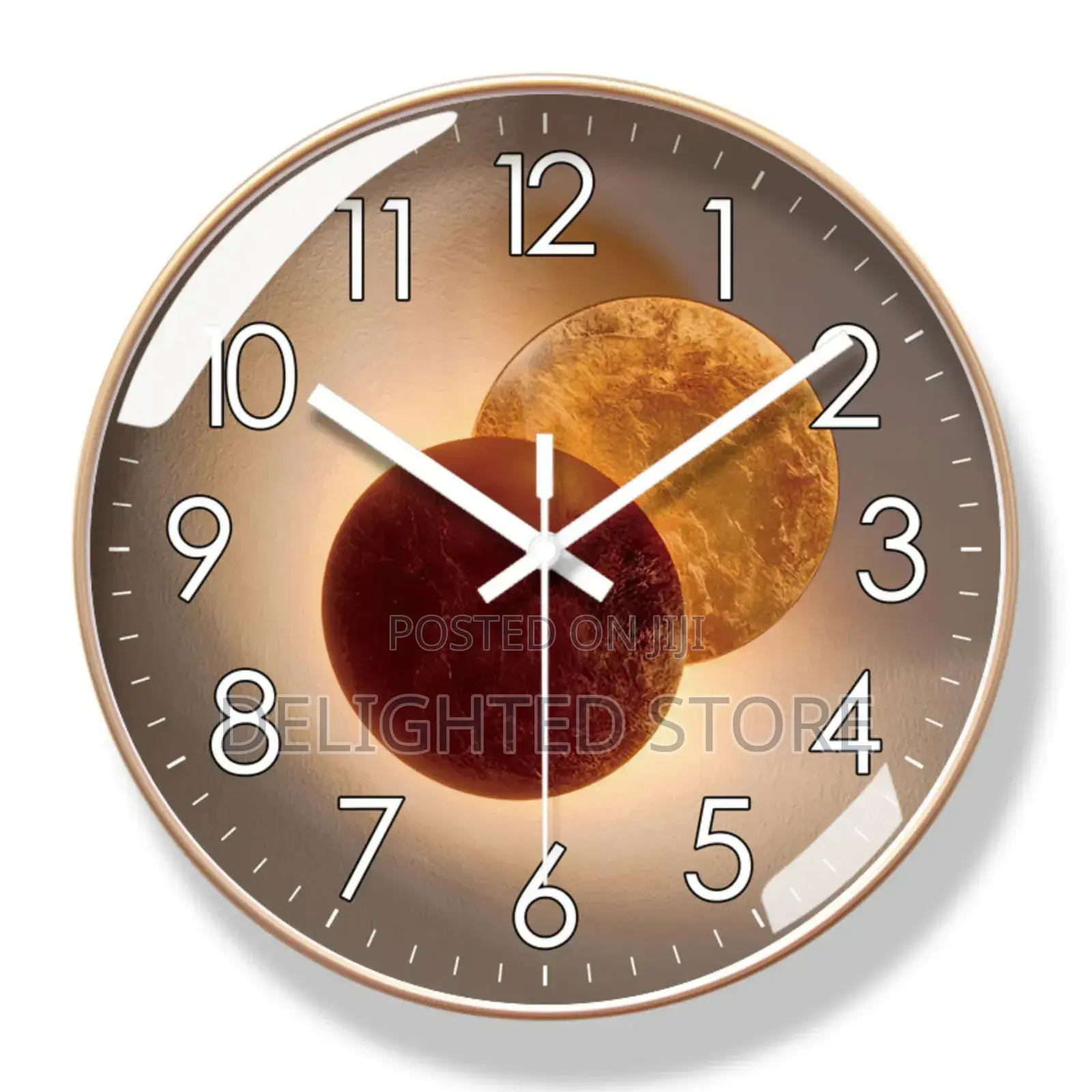 12inches Big Light and Shadow Art Original Standard British Wall Clock