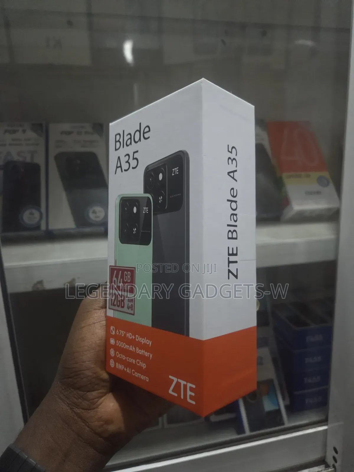 New ZTE Blade A35 64 GB Black