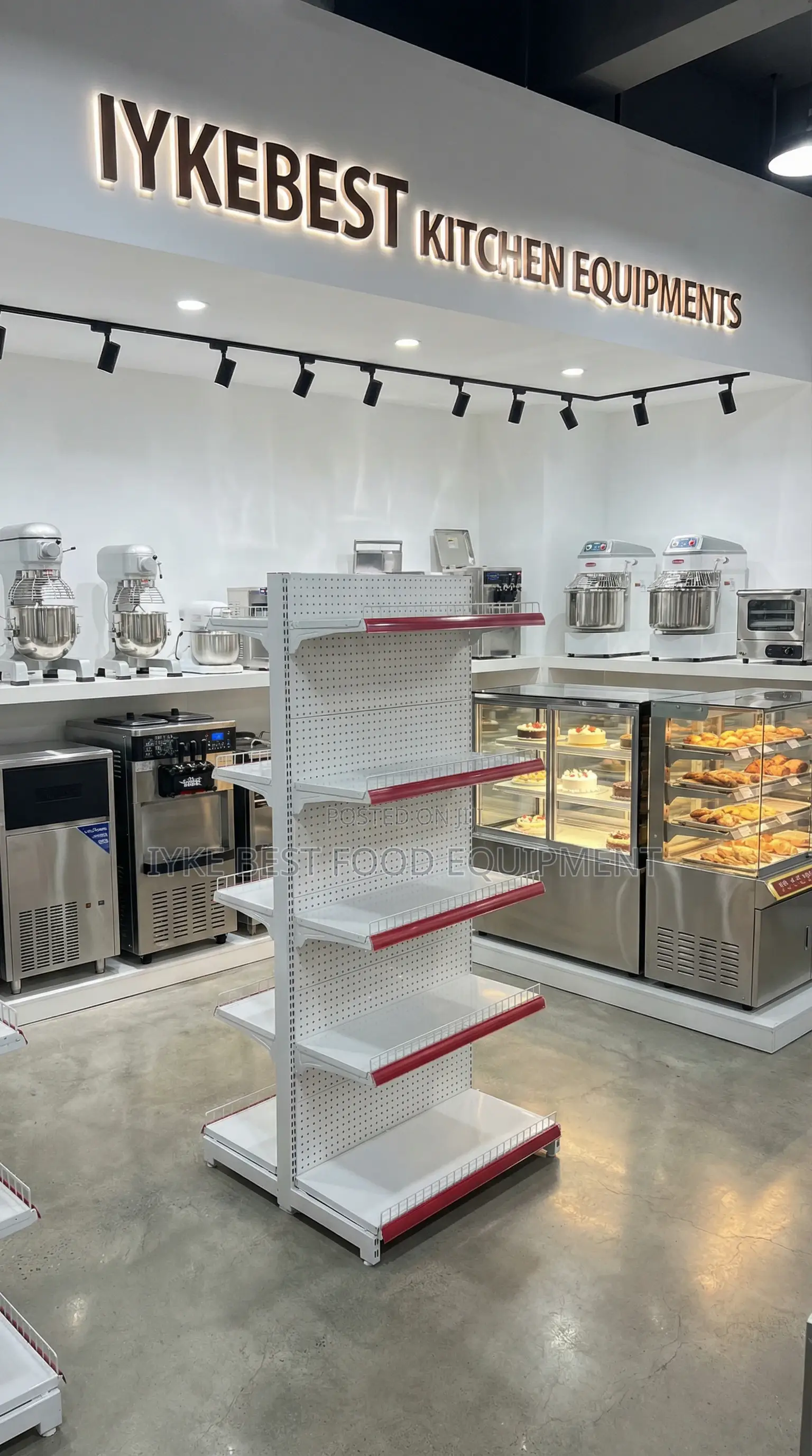 Double Sided Supermarket Shelves