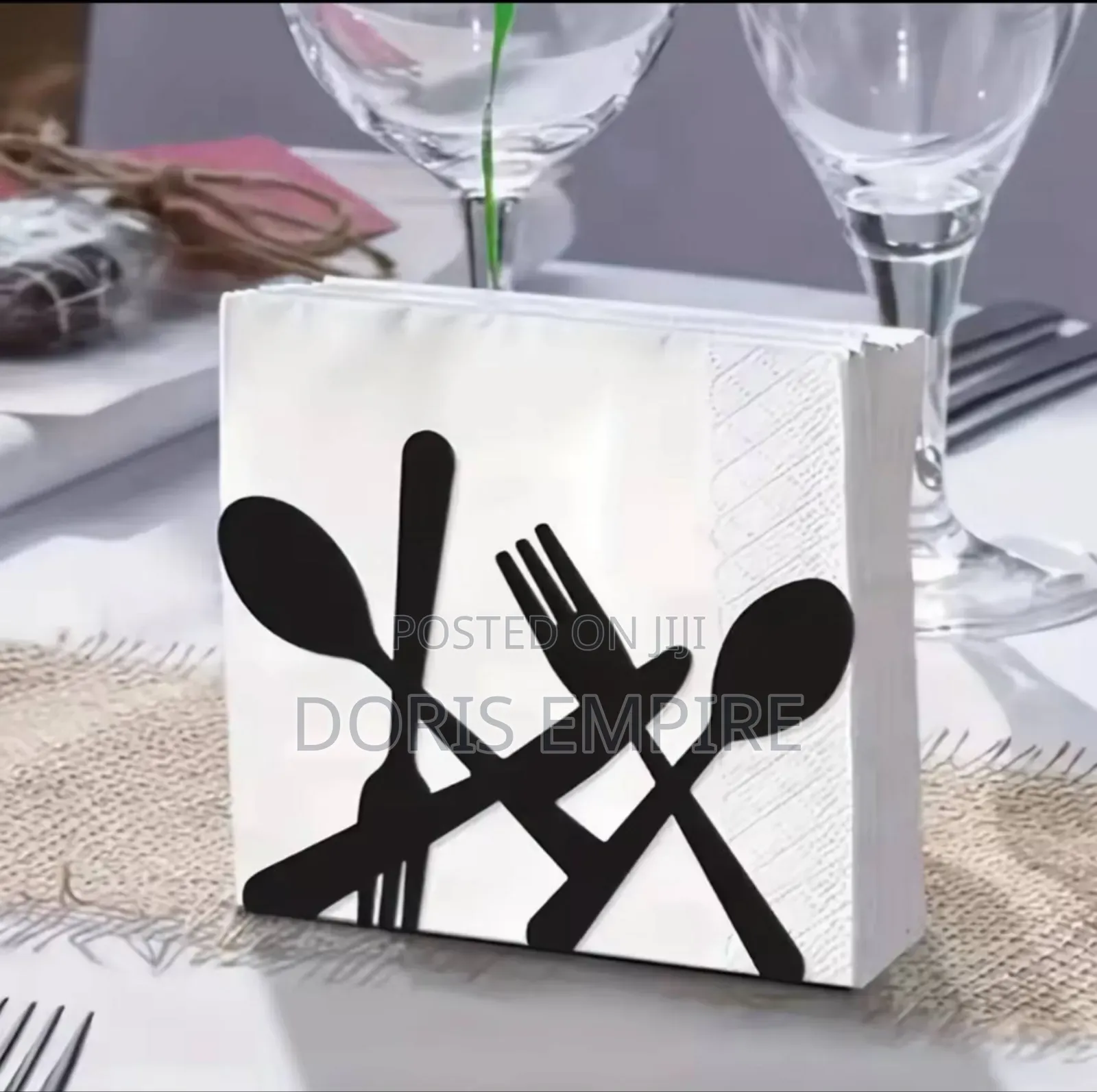 Napkin Holder Organizer Tissue Dispenser for Kitchen