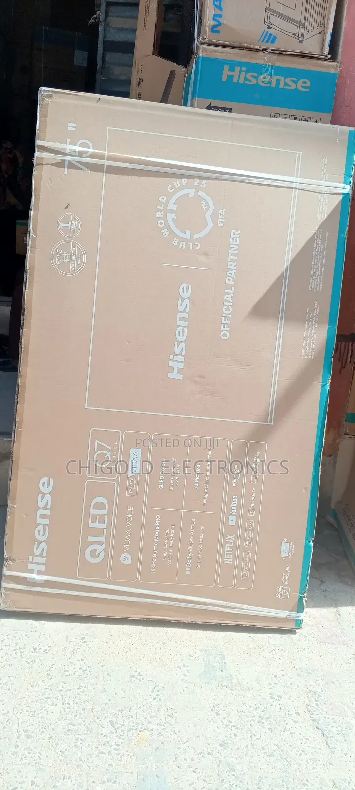 Original Hisense Tv 75 Inches Qled Smart