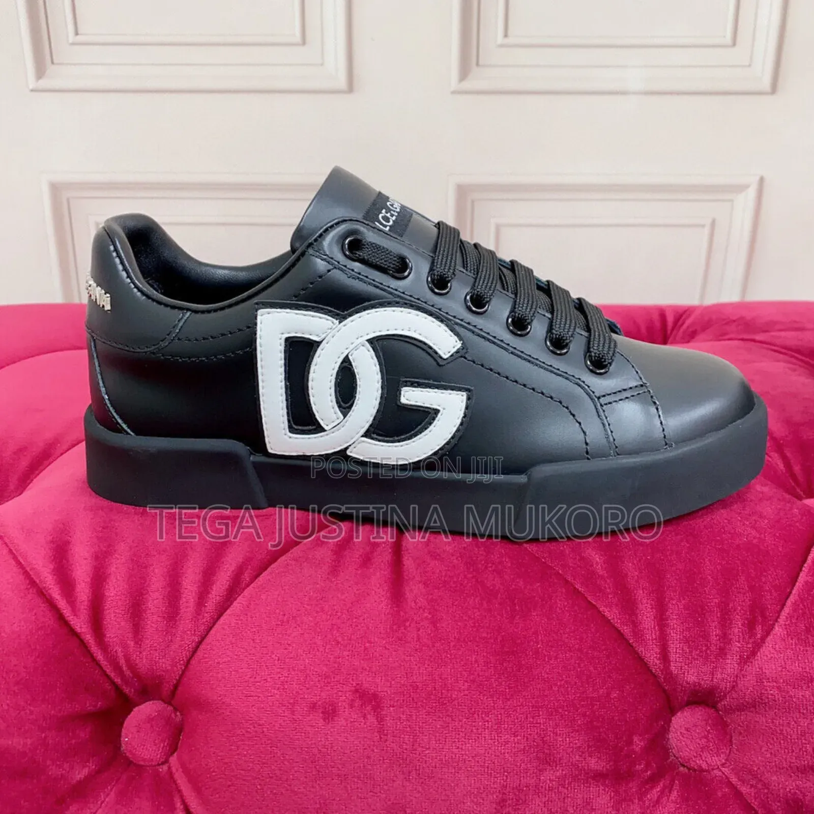 High Quality Black Dolce and Gabbana Canavan