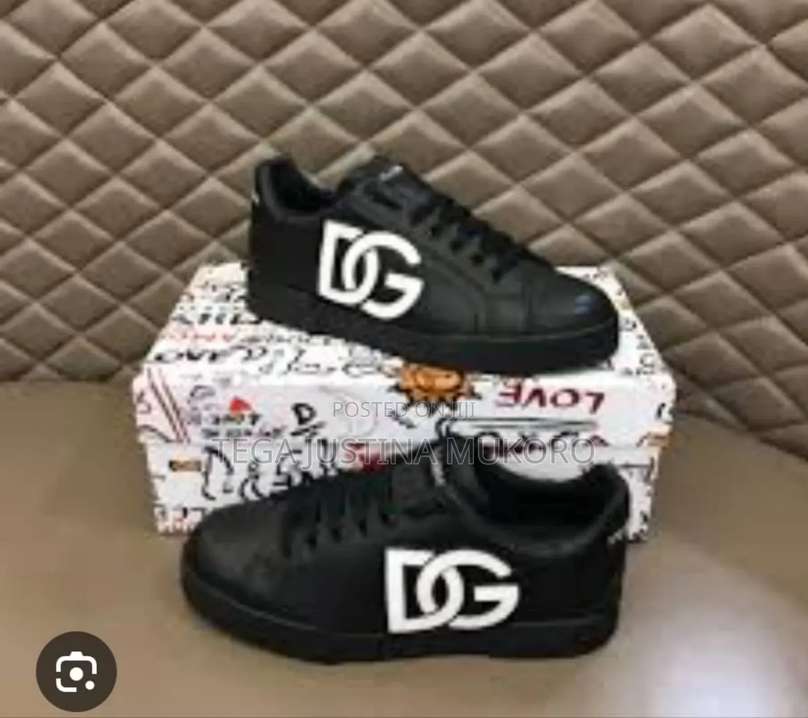 High Quality Black Dolce and Gabbana Canavan