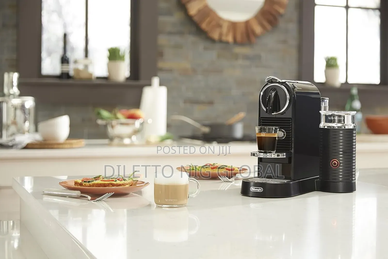 Nespresso Citiz and Milk Coffee Machine With Milk Frother