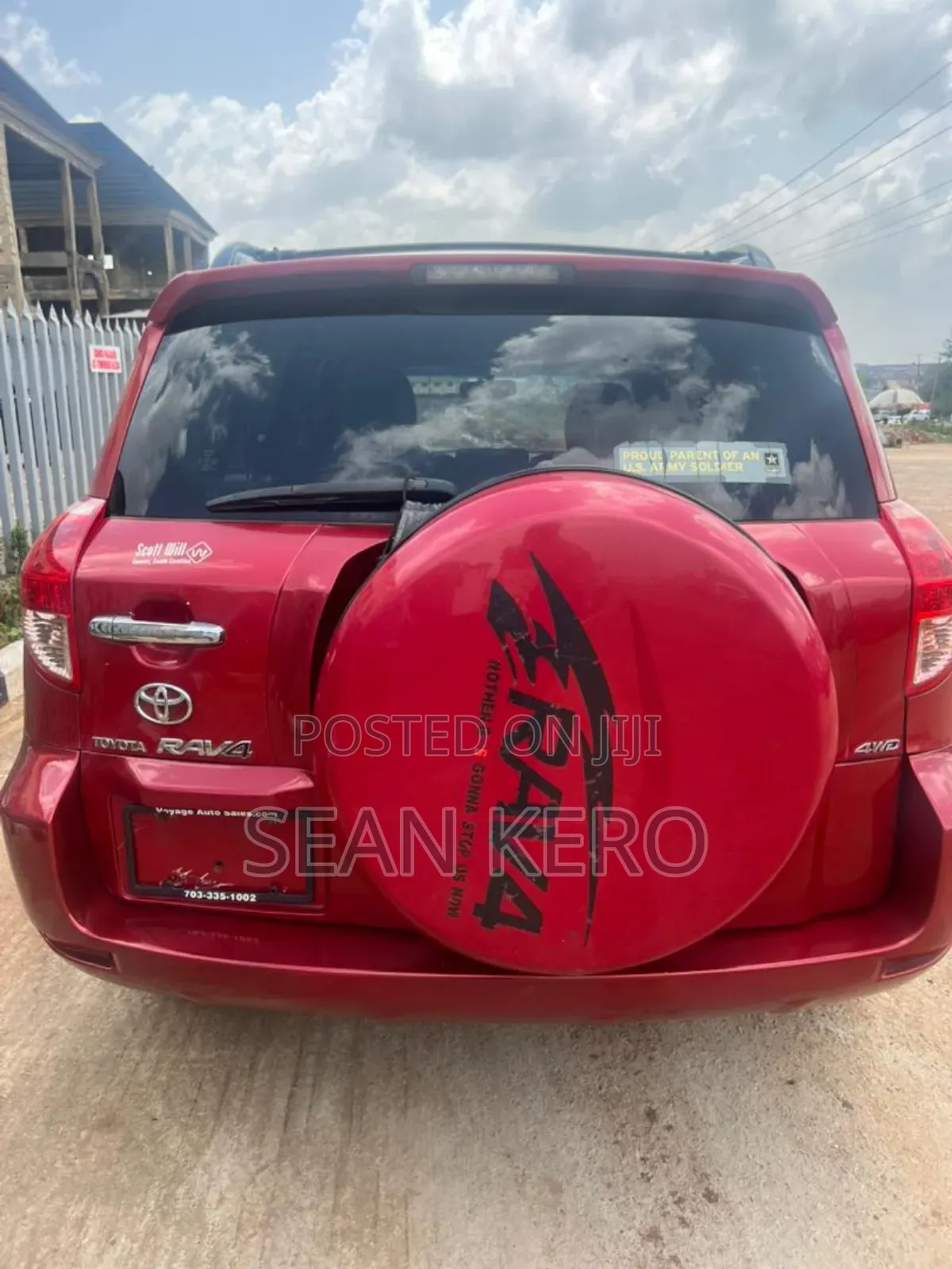 Toyota RAV4 2008 Red