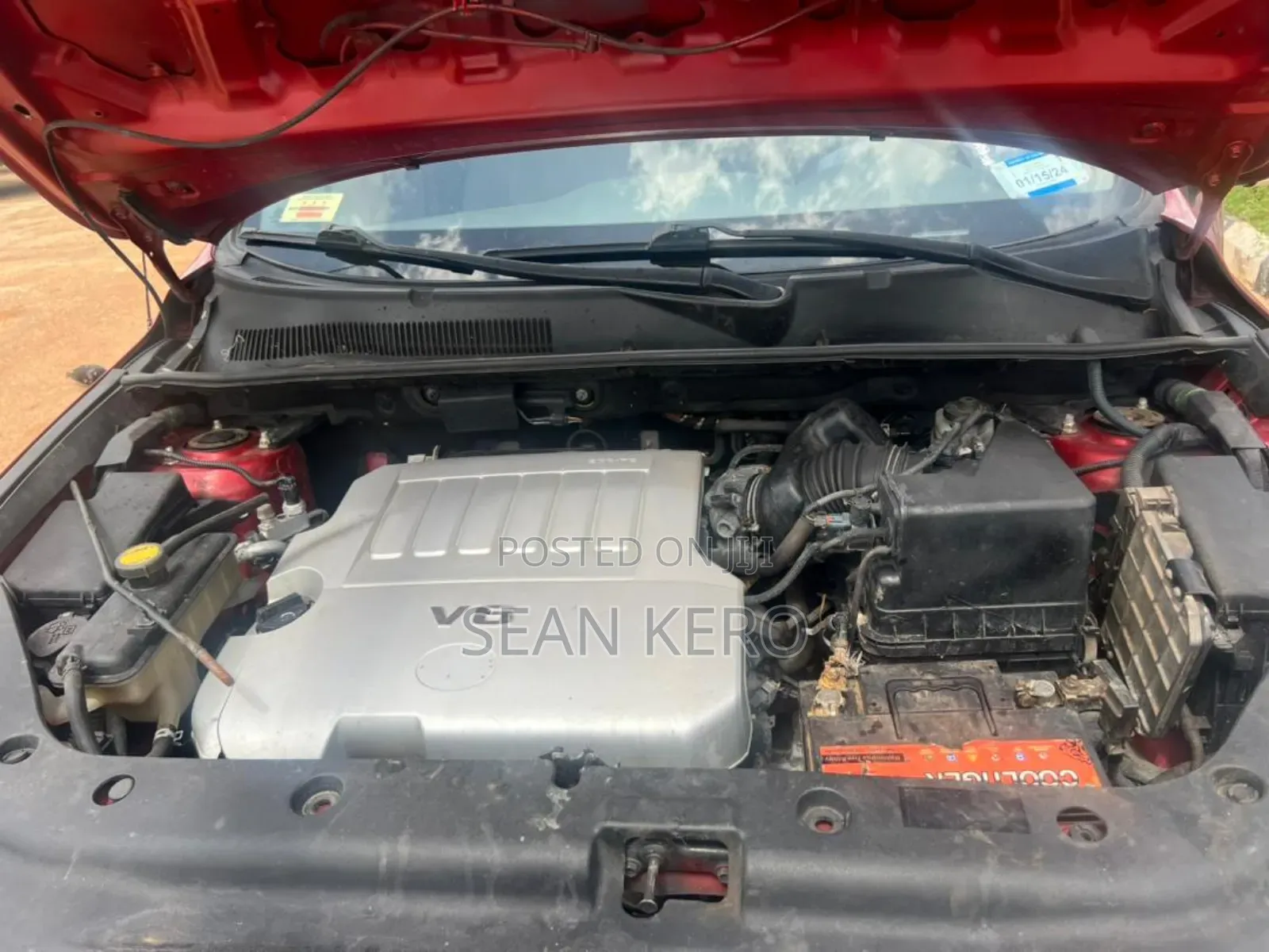 Toyota RAV4 2008 Red