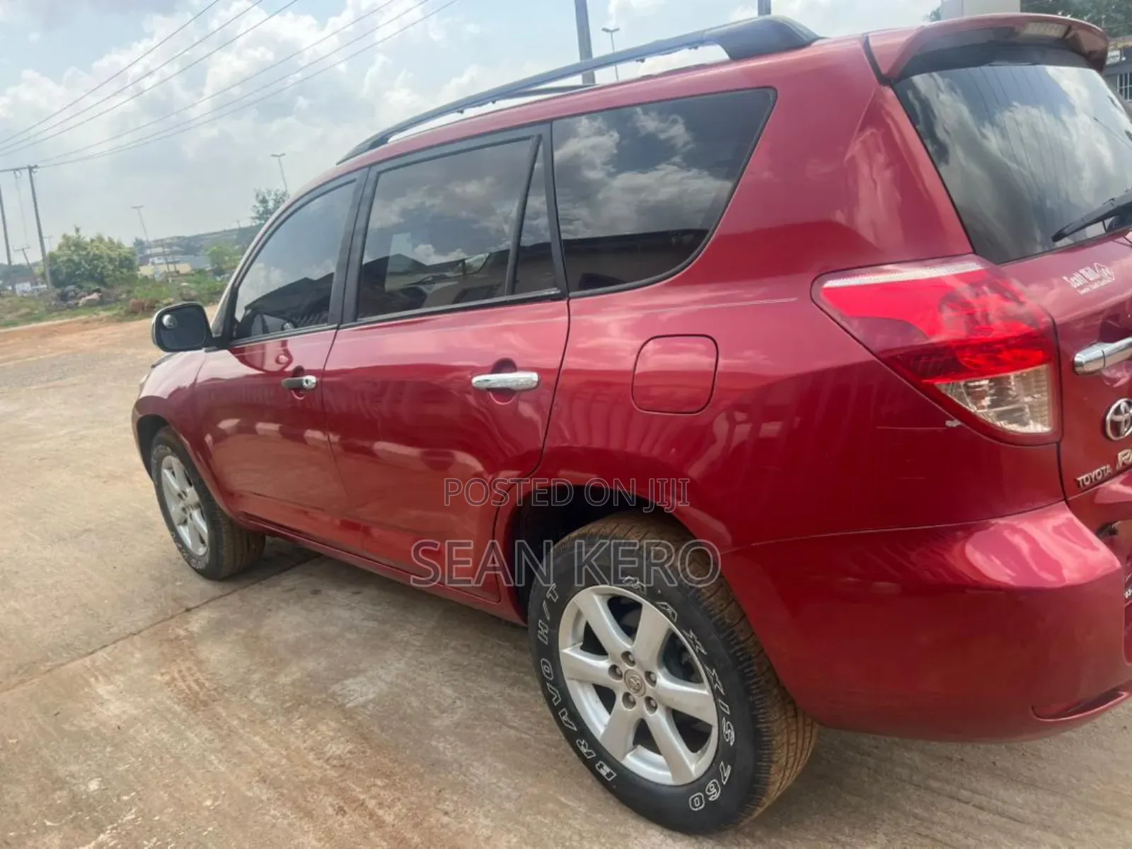 Toyota RAV4 2008 Red