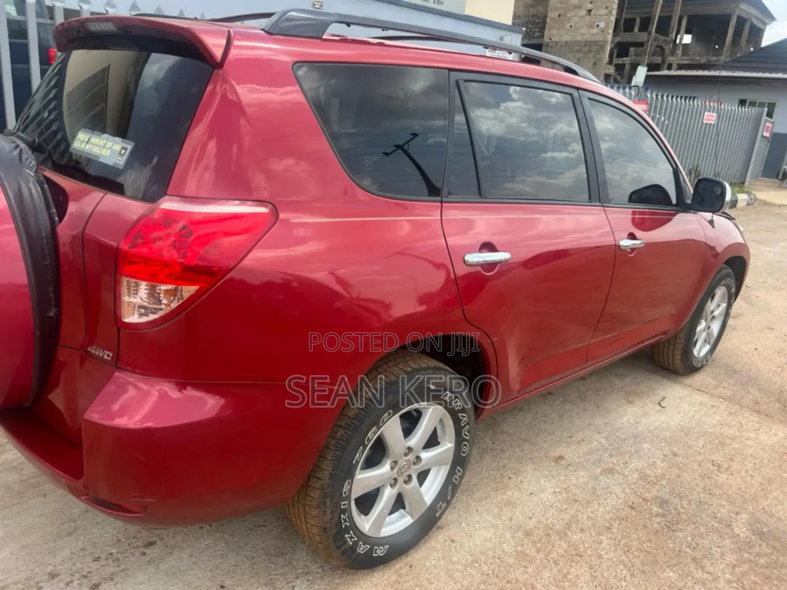 Toyota RAV4 2008 Red
