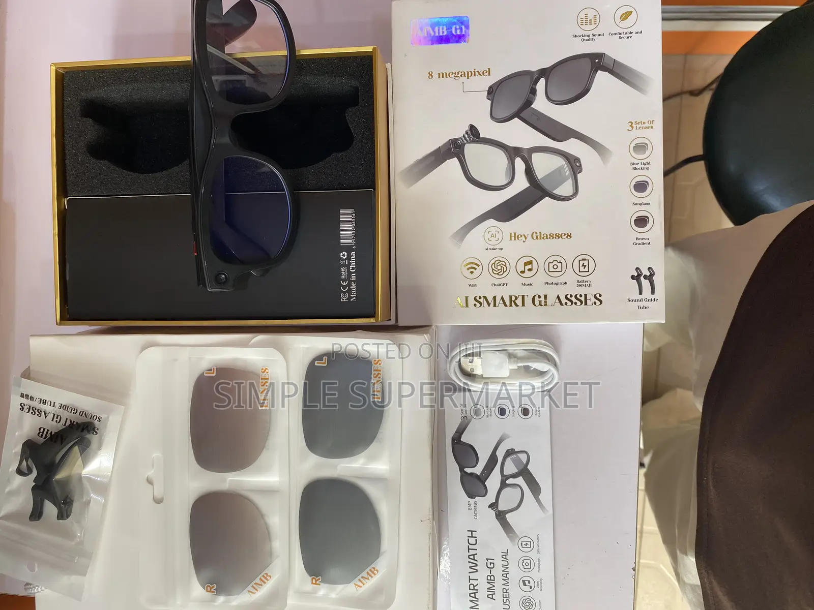 CCTV Camera Eyeglasses