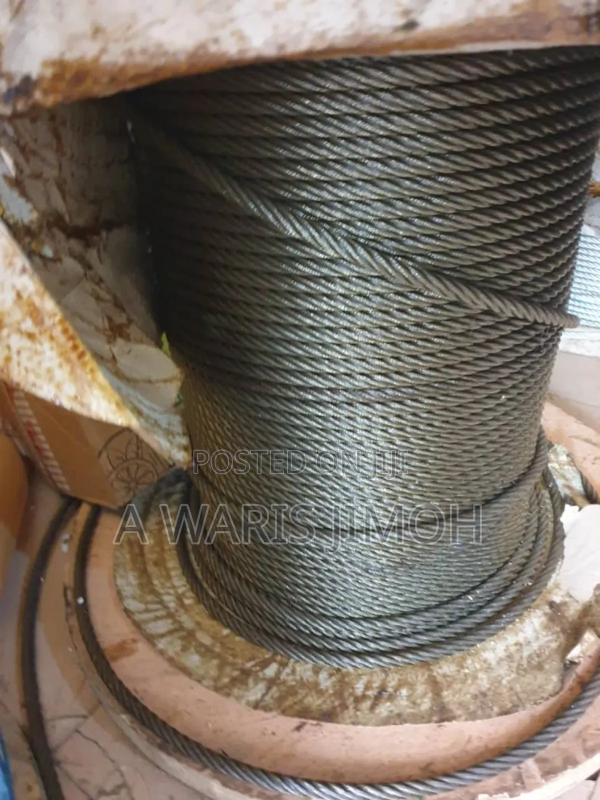 12mm Black Steel Wire Rope