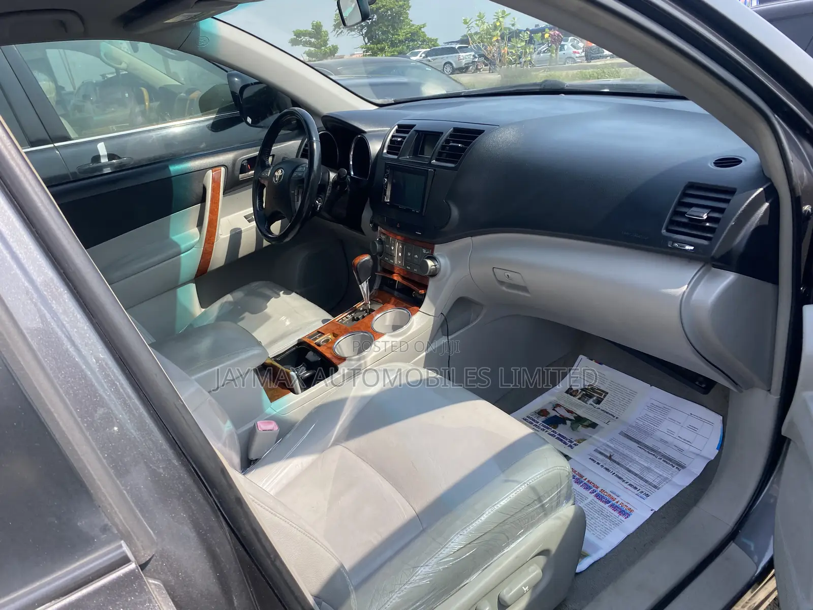 Toyota Highlander Limited 2012 Gray