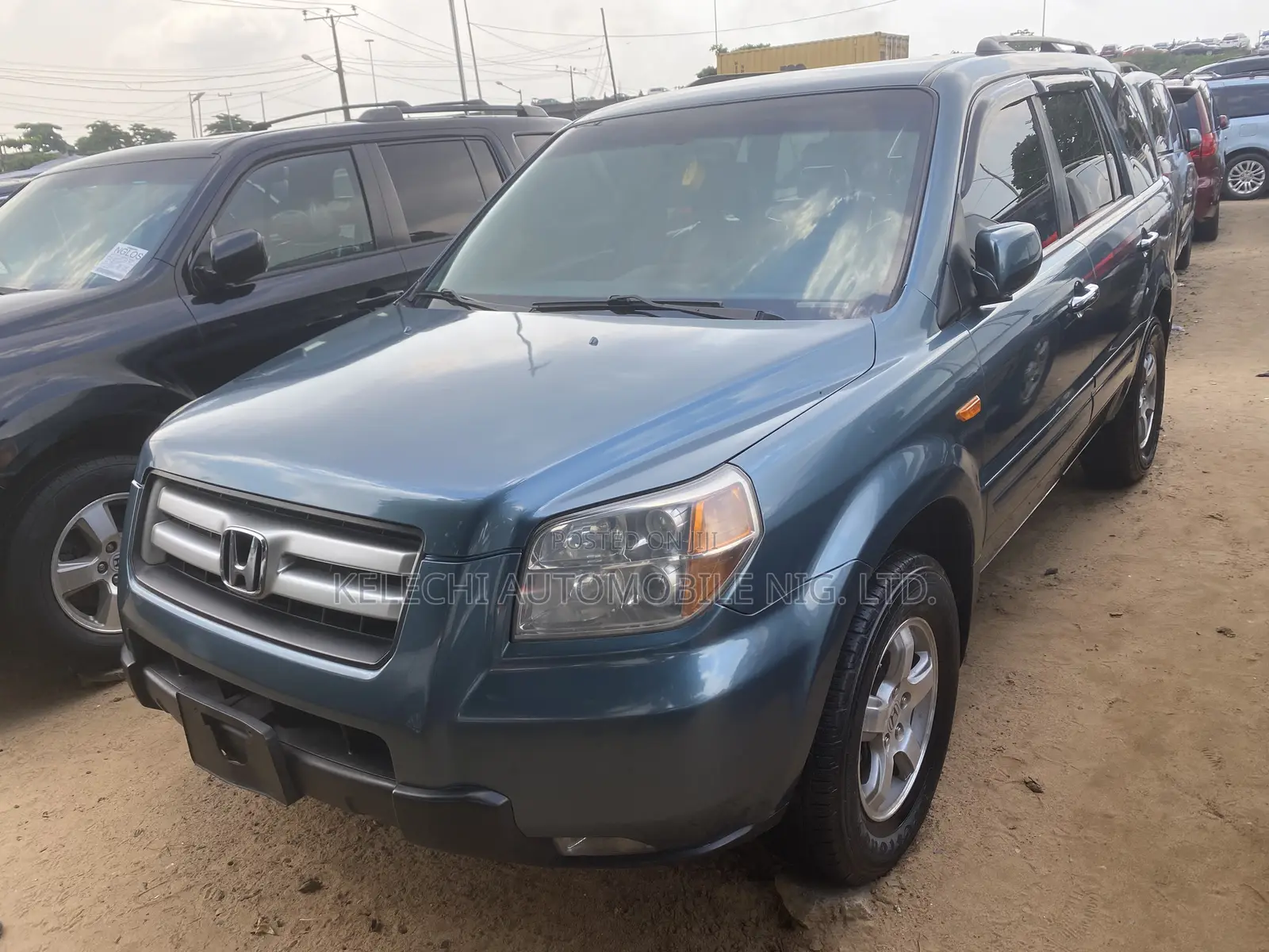 Honda Pilot LX 4x4 (3.5L 6cyl 5A) 2007 Blue