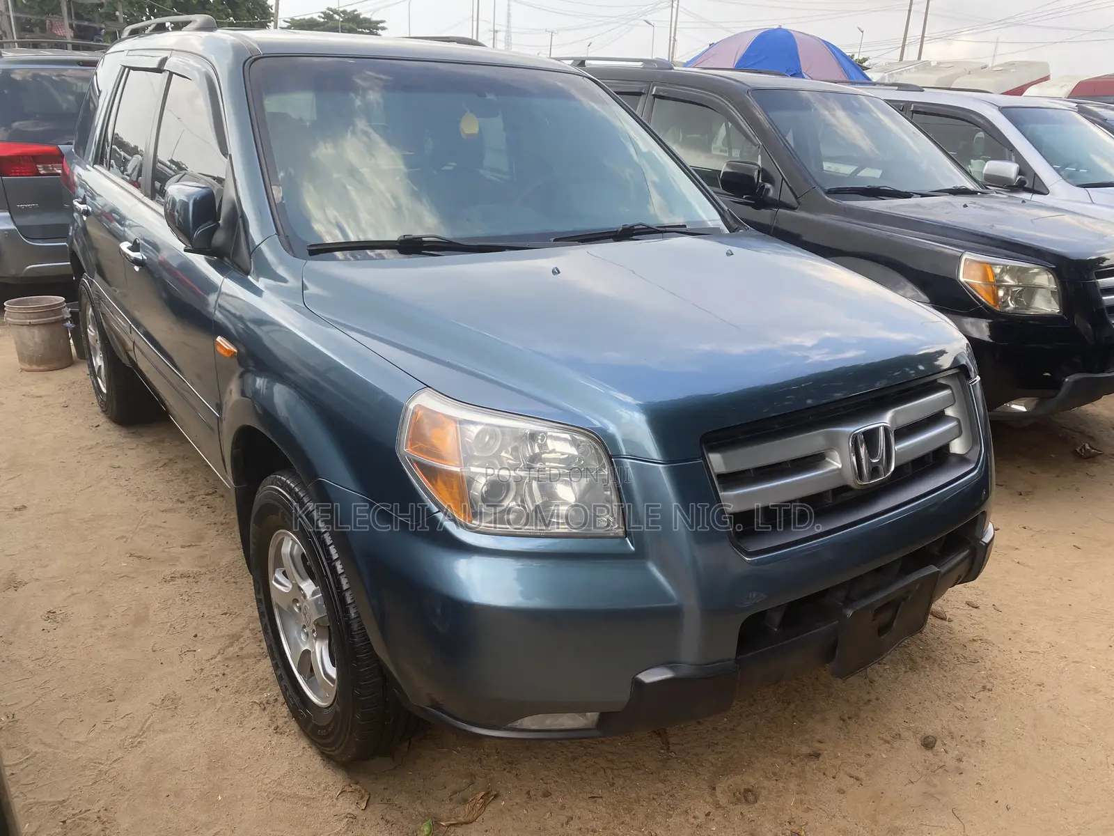 Honda Pilot LX 4x4 (3.5L 6cyl 5A) 2007 Blue