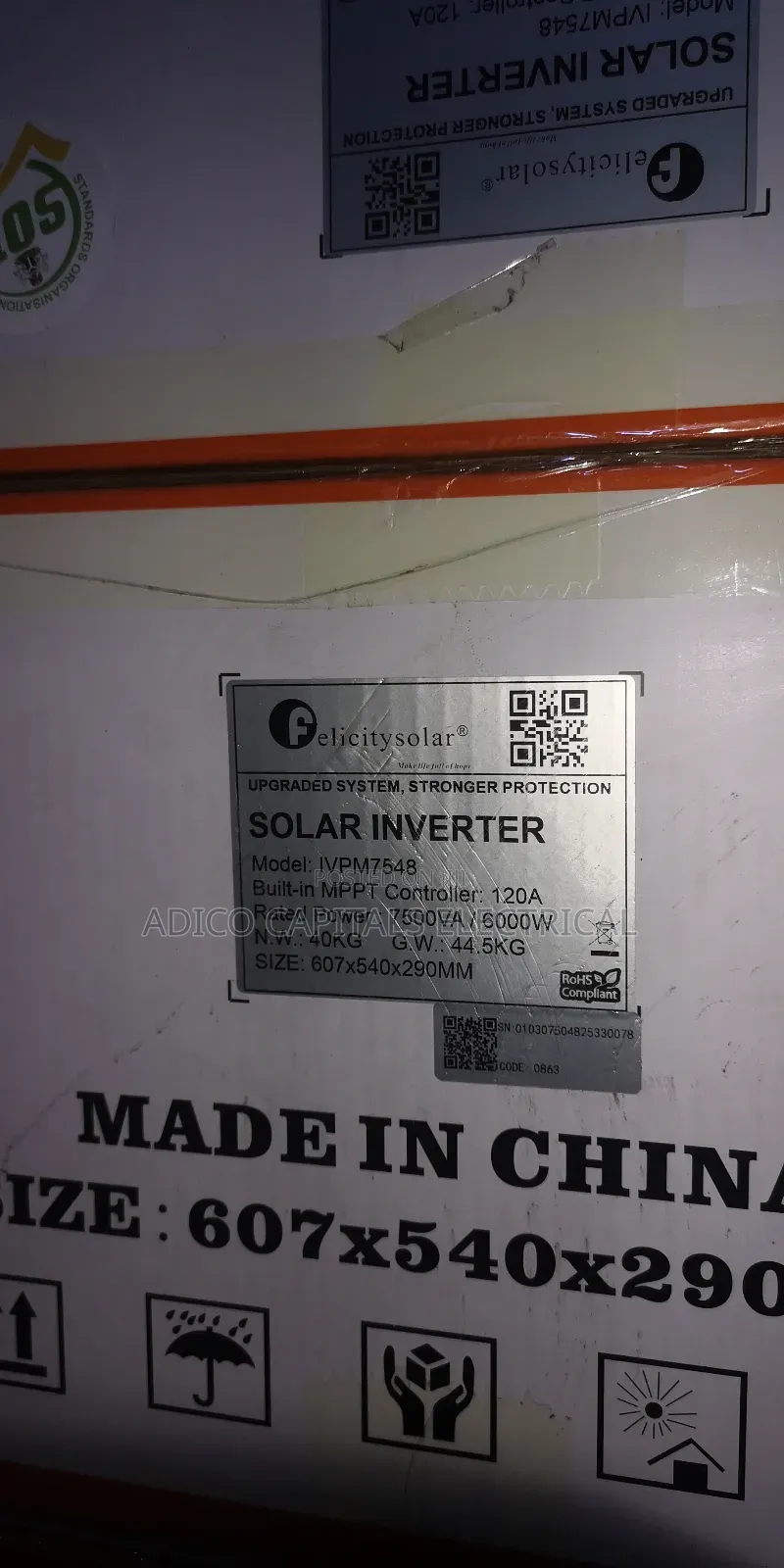 7.5kva Felicity Inverter Hybrid