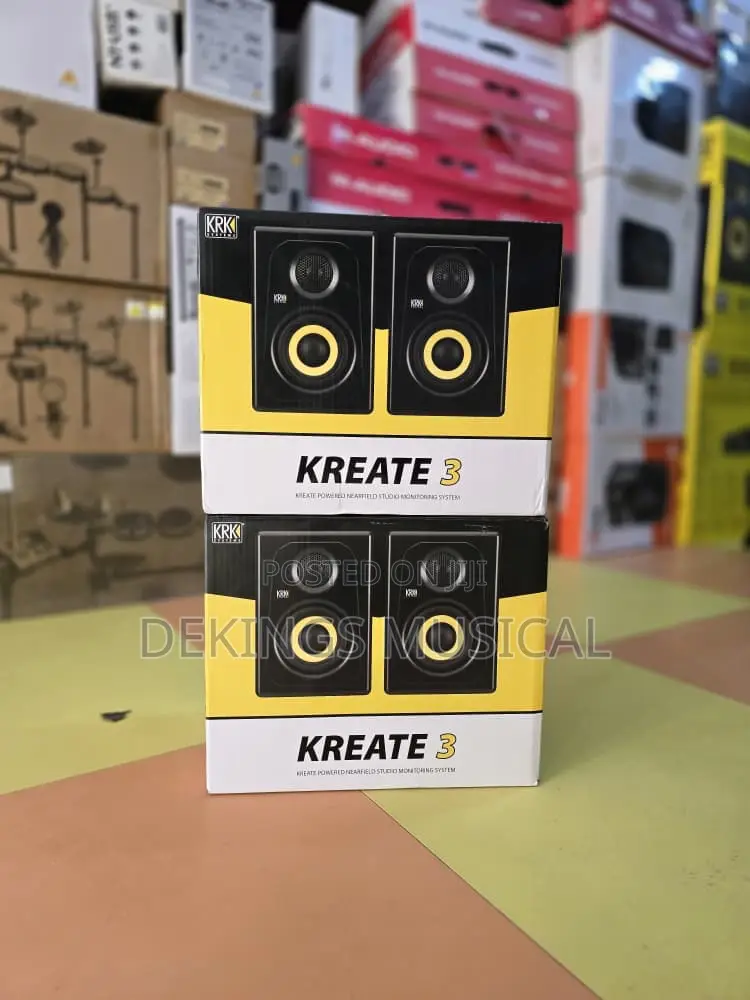 KRK Kreate 3 Bi-Amped Bluetooth Studio Monitors