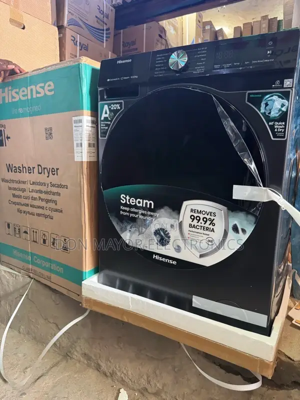 Hisense Front Load 10.5kg Wash And Dryer Machine Wd3s1043bt