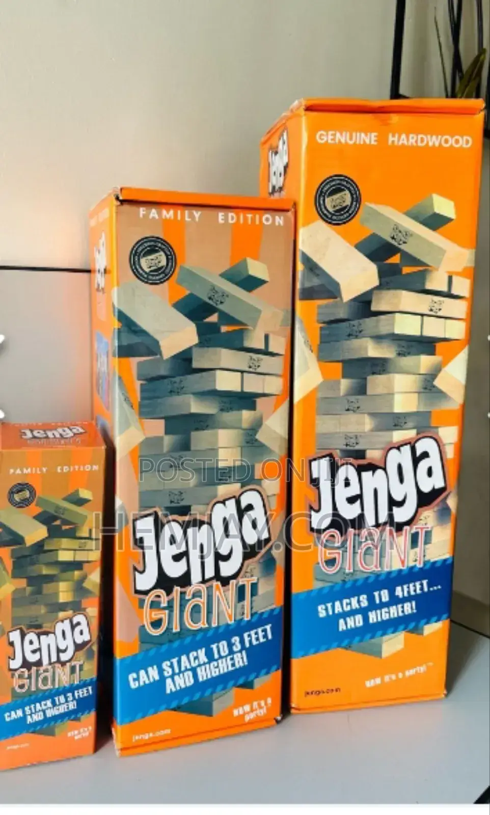 World Standard Giant Jenga "3ft and 4ft Available"