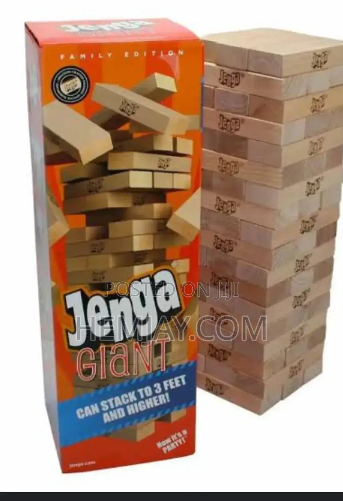 World Standard Giant Jenga "3ft and 4ft Available"