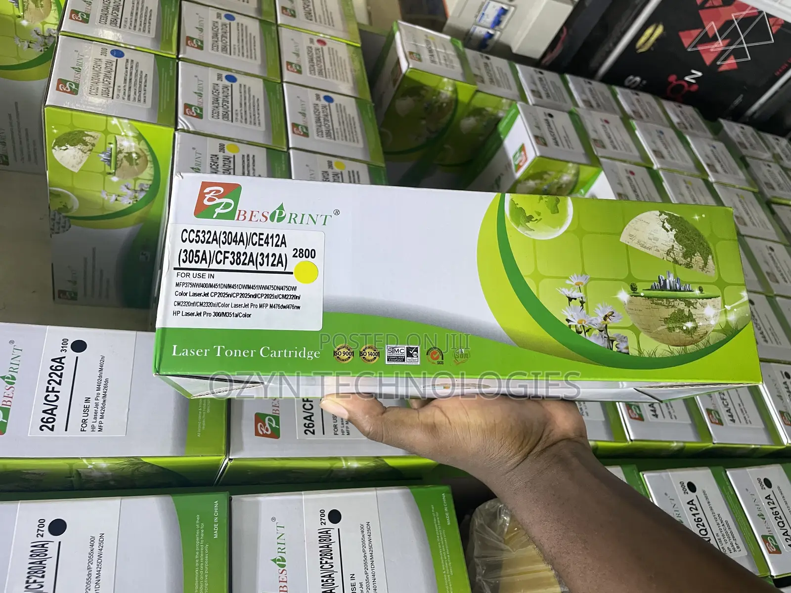 Hp 304a Yellow Toner Cartridge