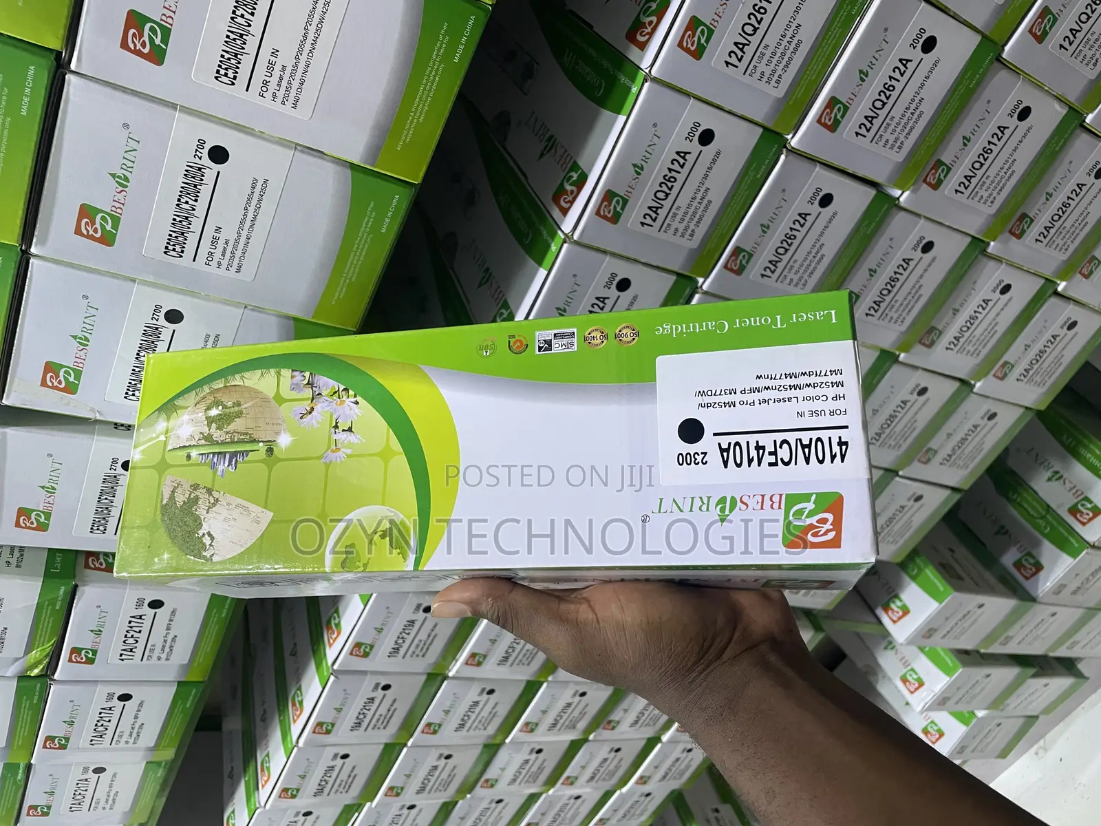 Hp 401a Black Toner Cartridge